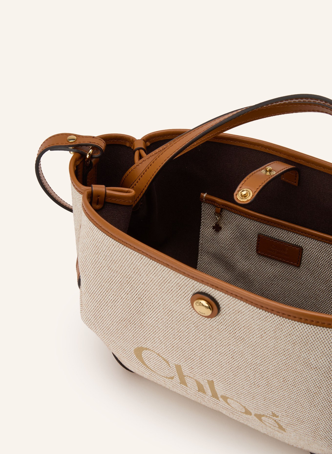 Chloé Umhängetasche CLOVER SMALL: 26M Clay Brown