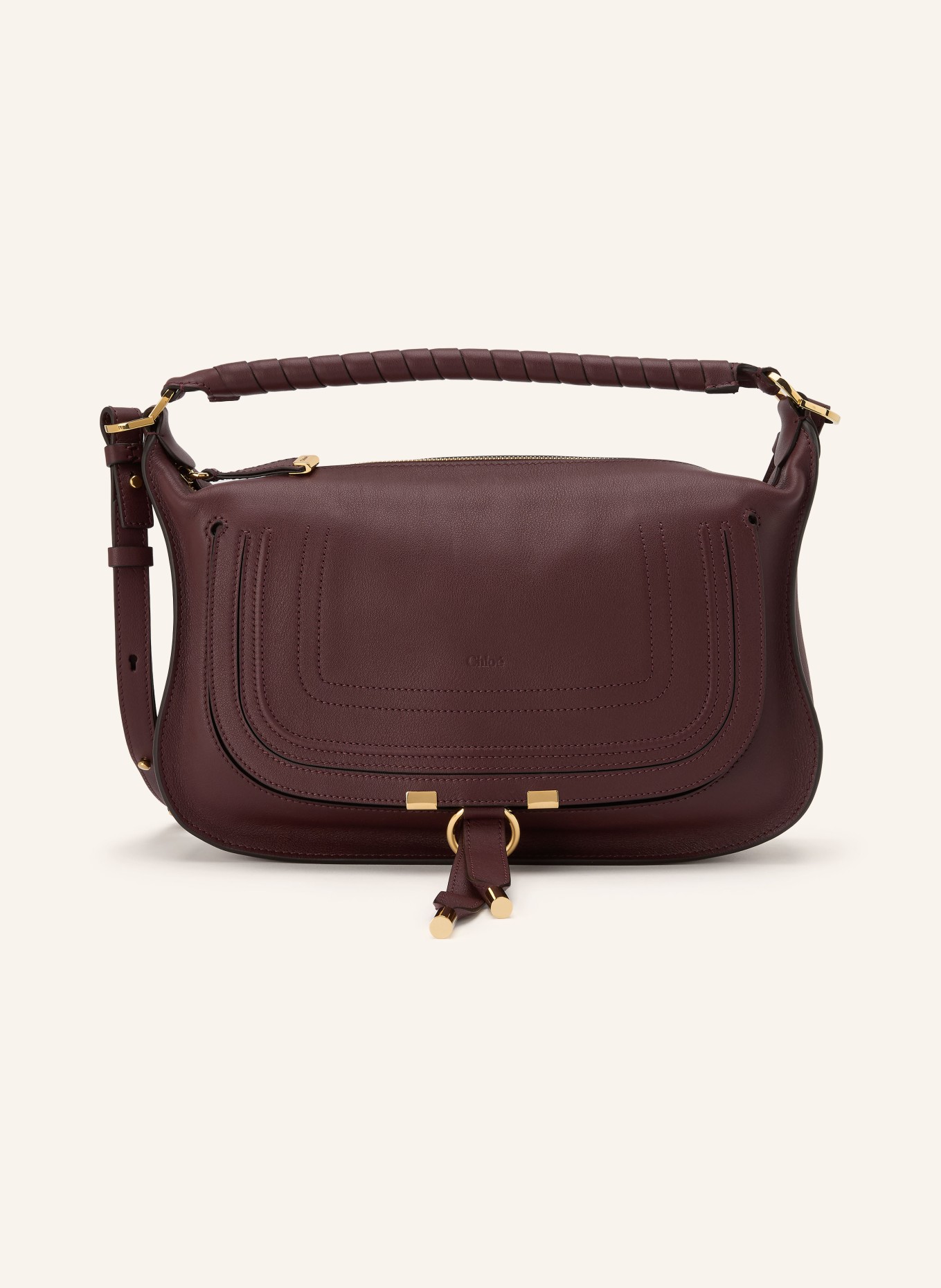 Chloé Handtasche MARCIE: 604 DARK VELVET