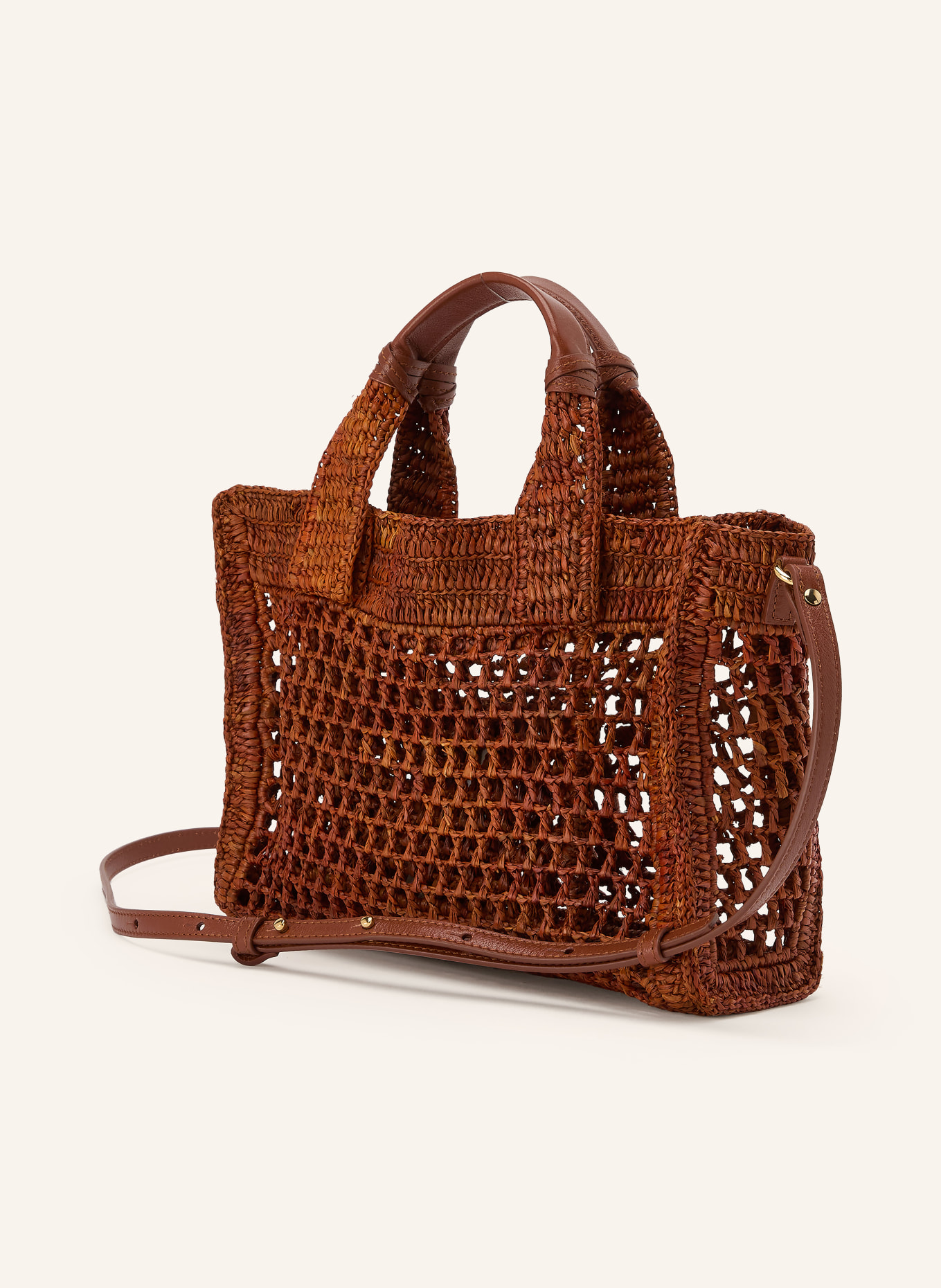Chloé Torba na ramię SUMMER BANANA: 26M Clay Brown