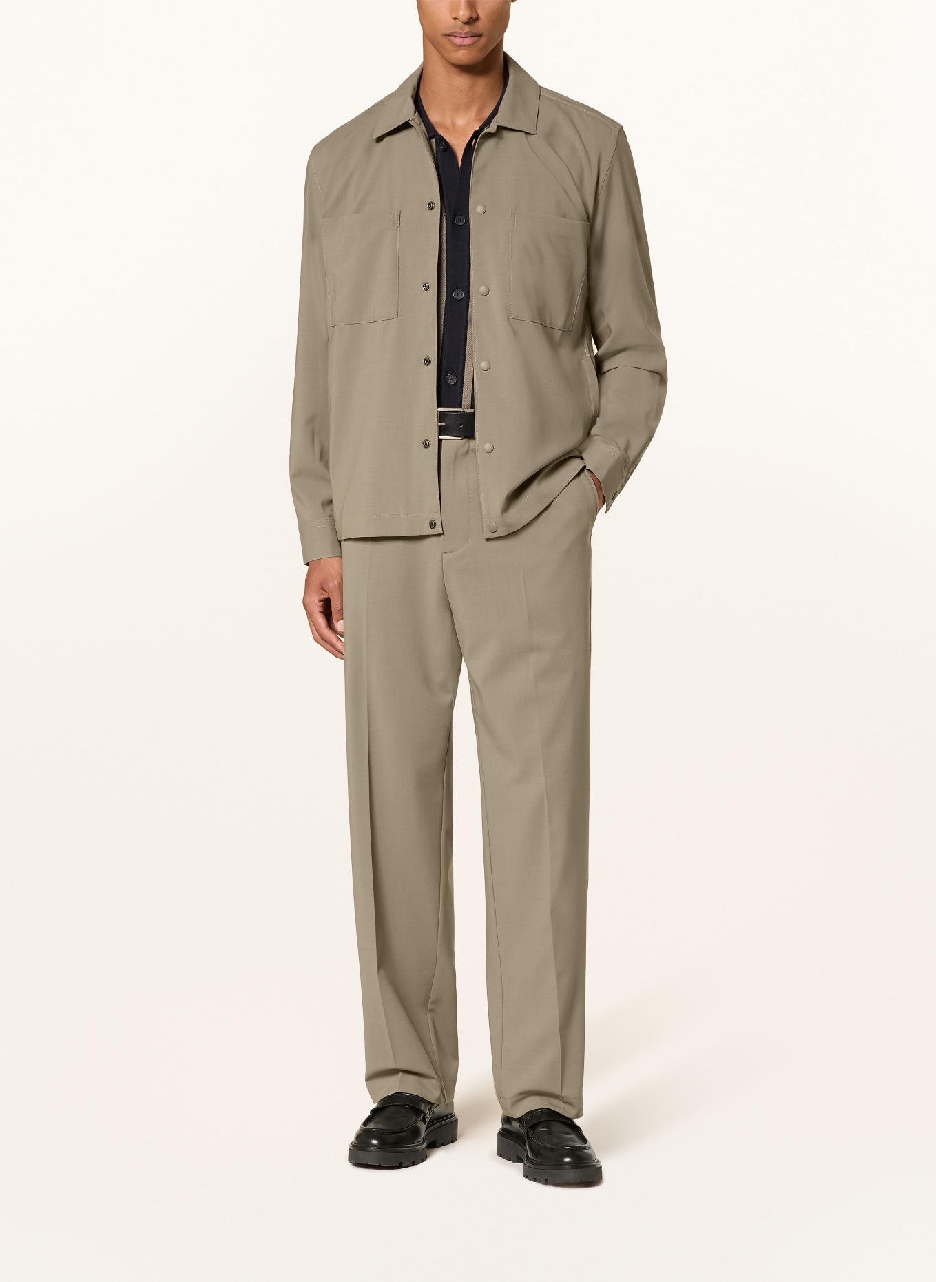 Marc O'Polo Surchemise: TAUPE