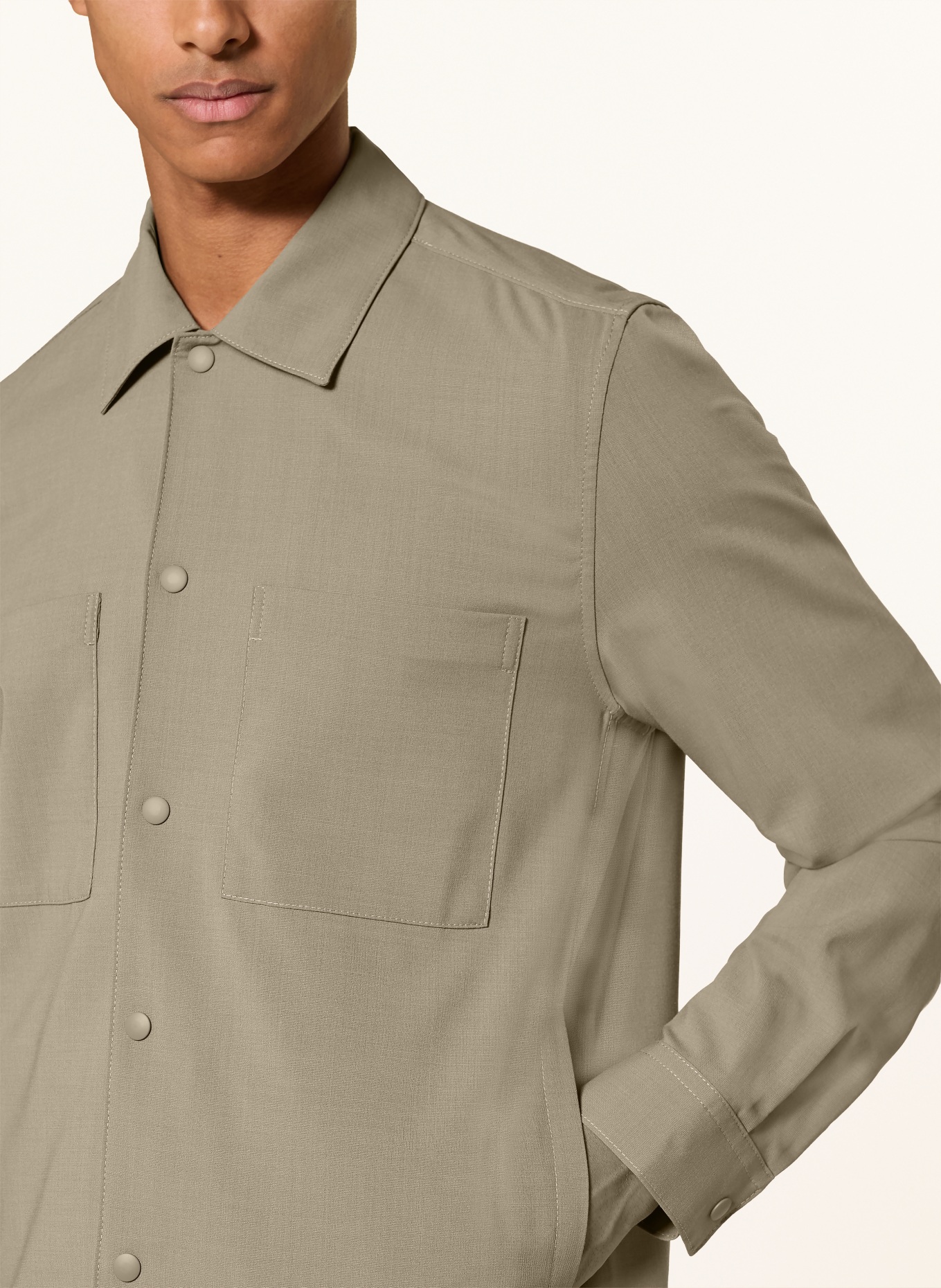 Marc O'Polo Surchemise: TAUPE