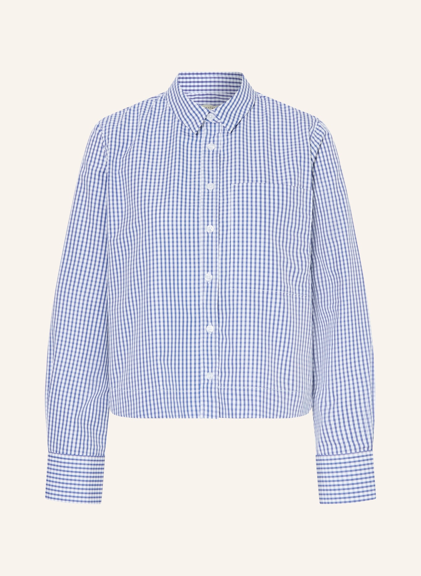 lilienfels Shirt blouse: BLUE / LIGHT BLUE / WHITE