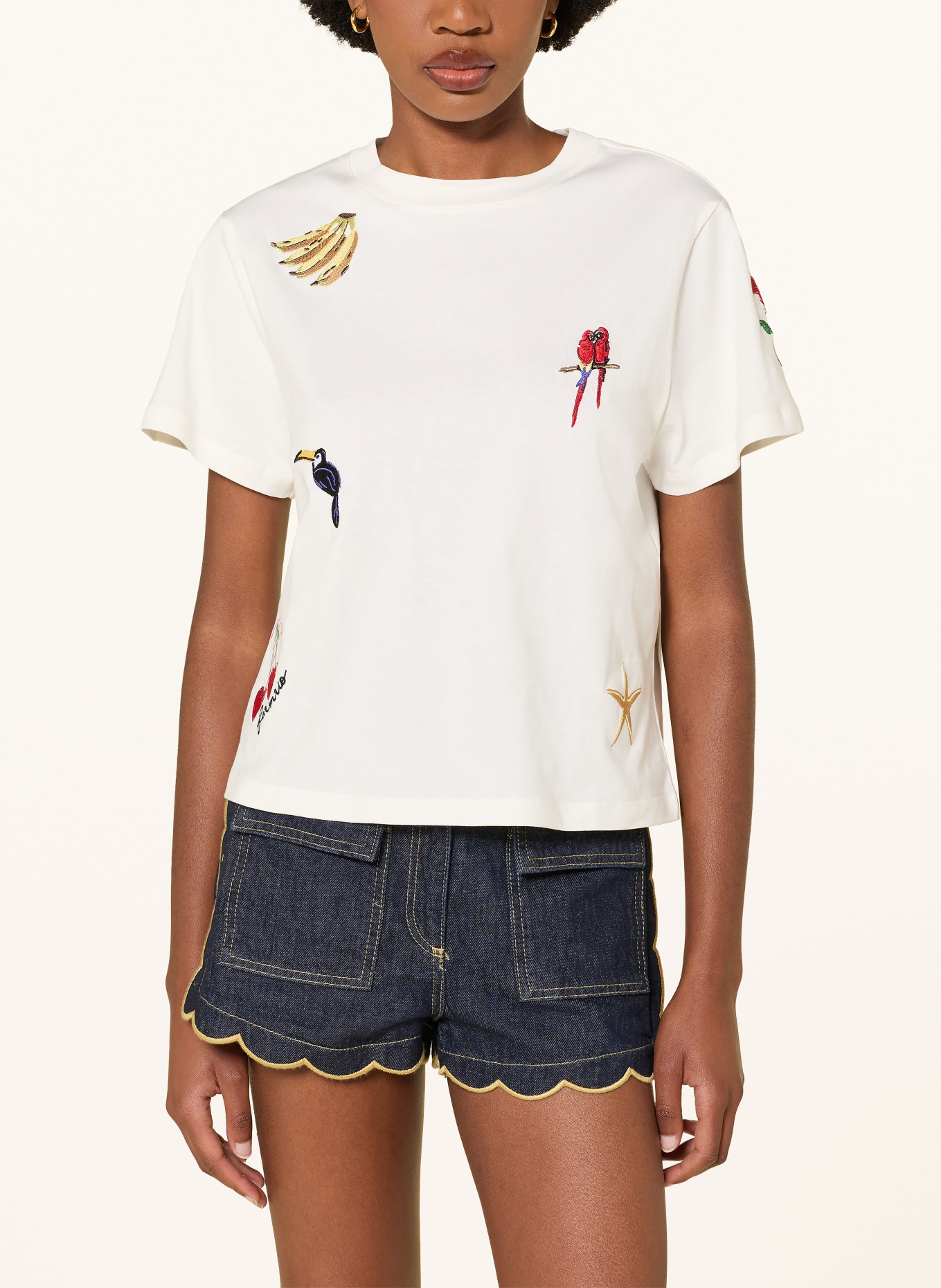 FARM RIO T-Shirt COOL DAY: WEISS