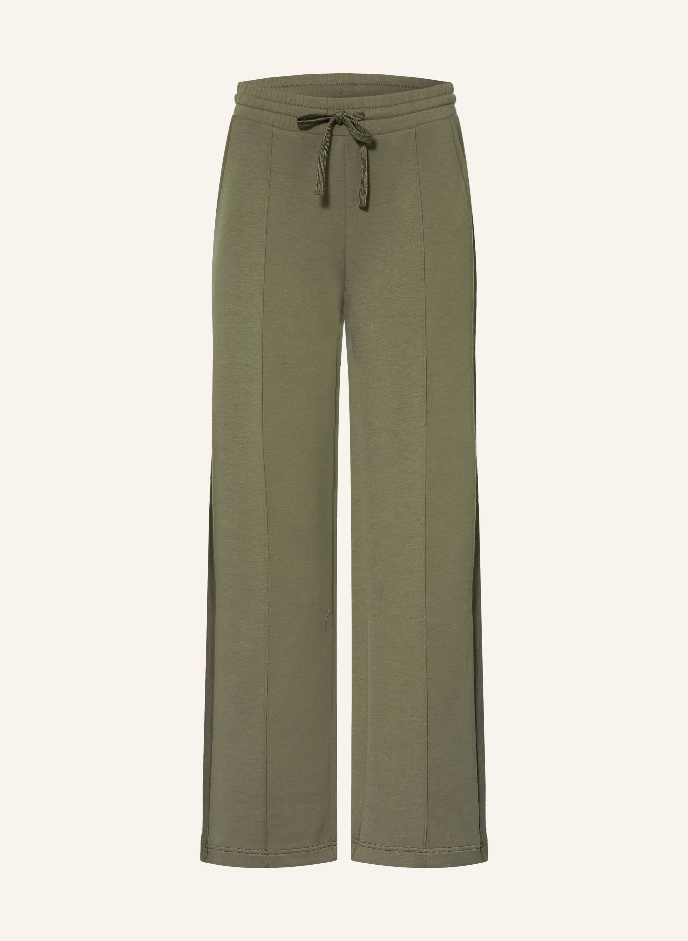 REISS BELLA Jogging-Style Pants: KHAKI