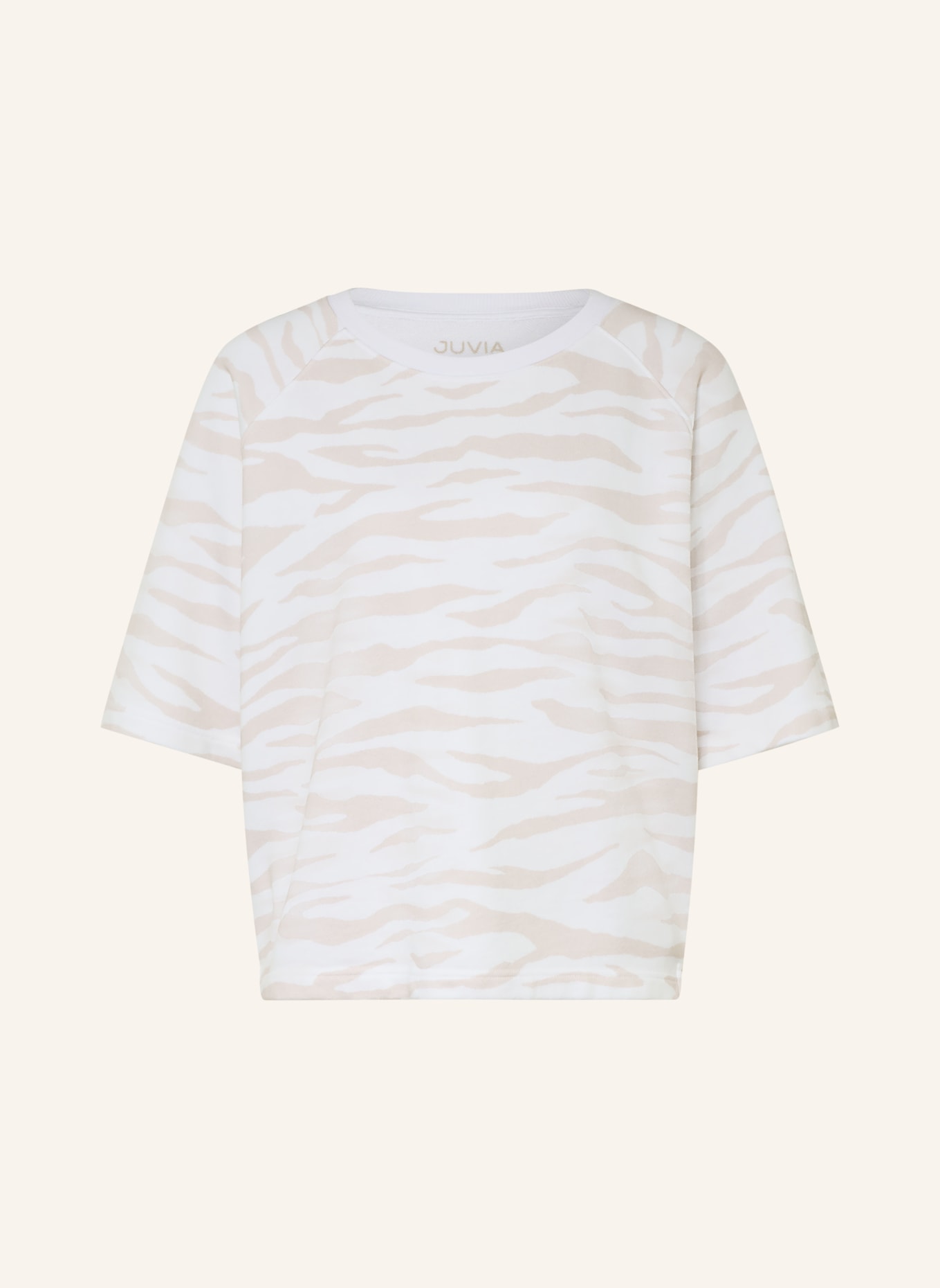 Juvia Sweat-shirt ESMERALDA: BLANC / BEIGE