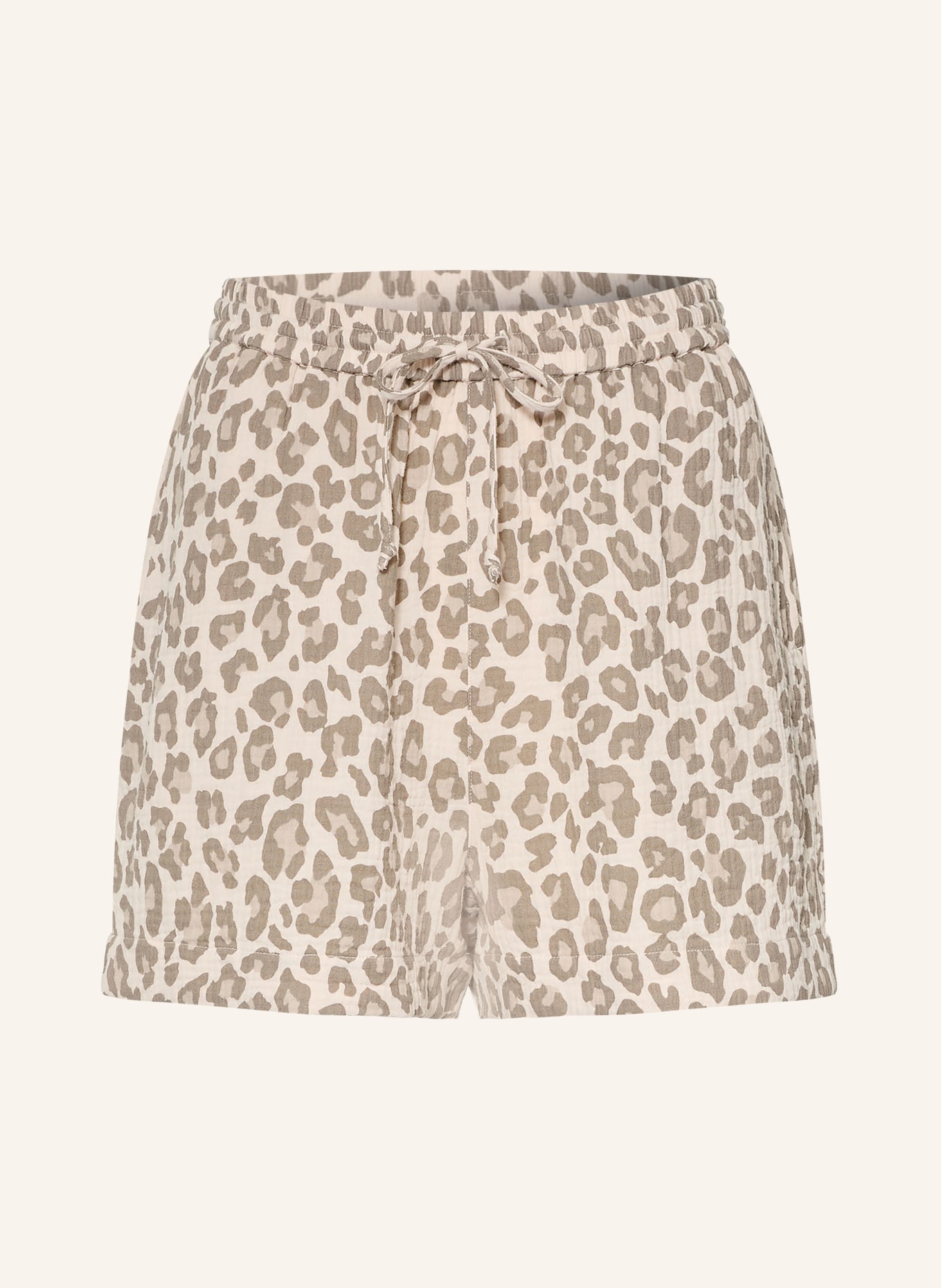 Juvia Musselinshorts VERA: TAUPE / BEIGE / ECRU