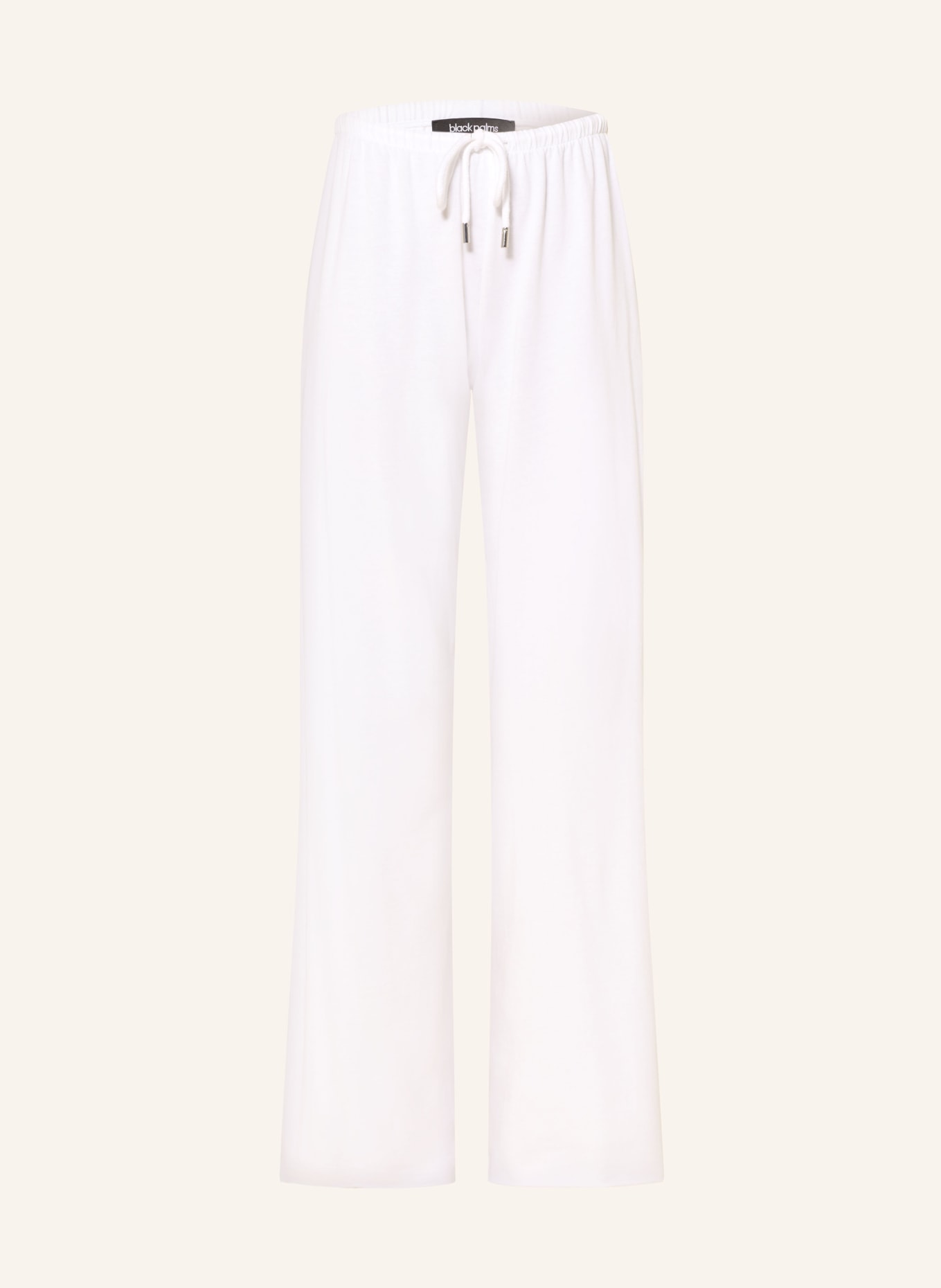 black palms ICONIC 020 Sweatpants: WHITE