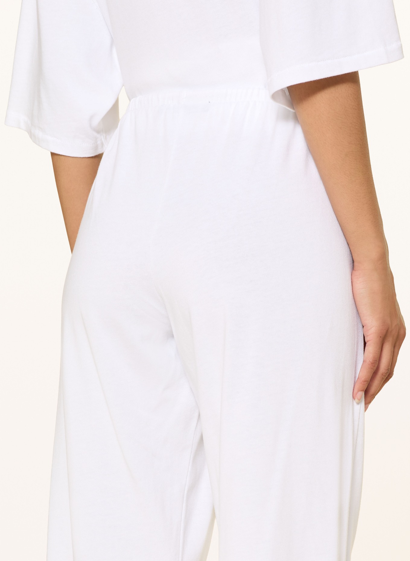 black palms ICONIC 020 Sweatpants: WHITE