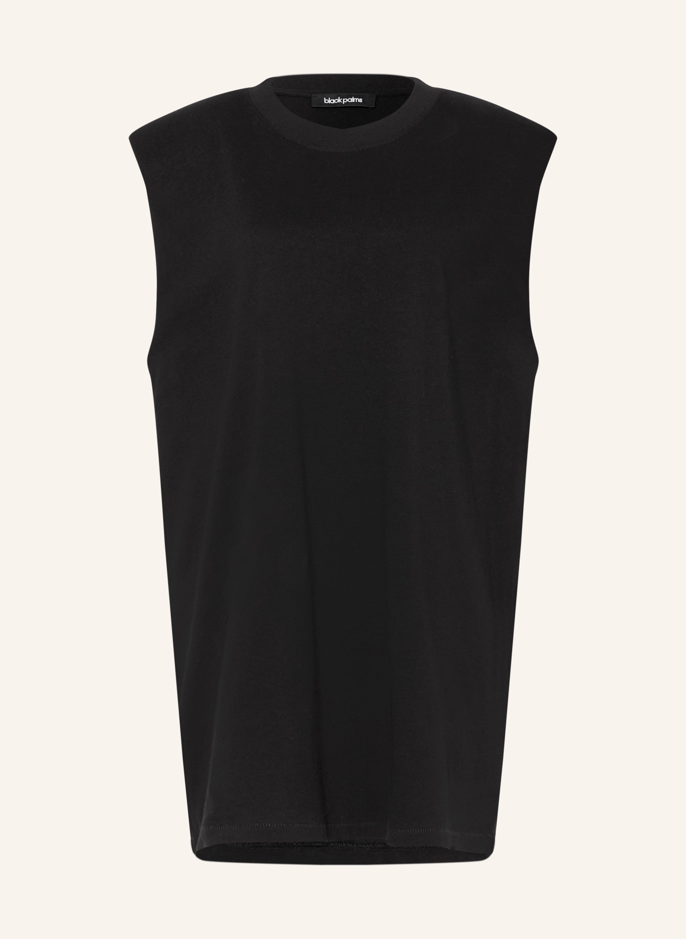 black palms Jerseykleid ICONIC 024: SCHWARZ