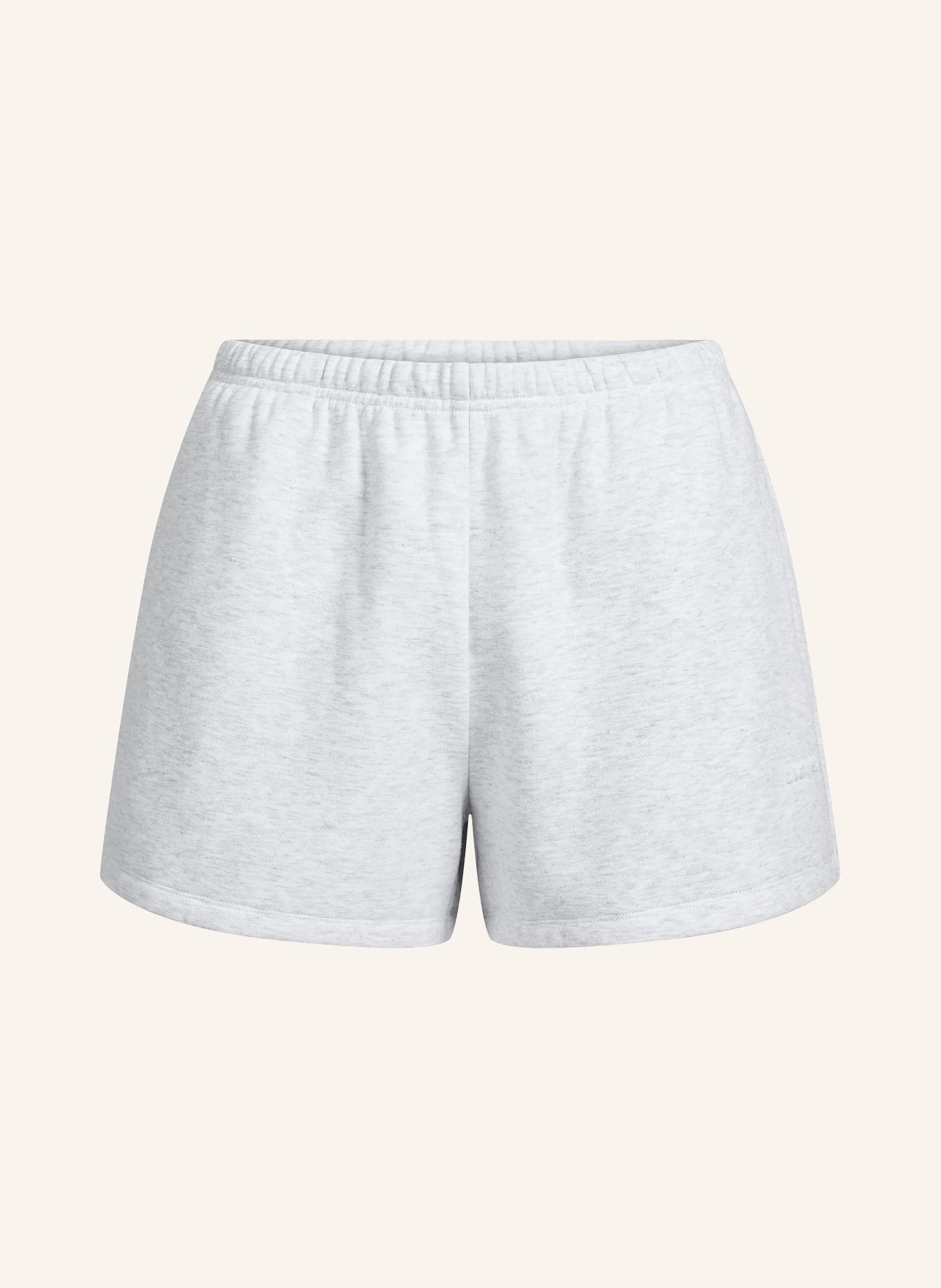 SKIMS Cotton Fleece Lounge Sweat Shorts: LIGHT HEATHER GREY