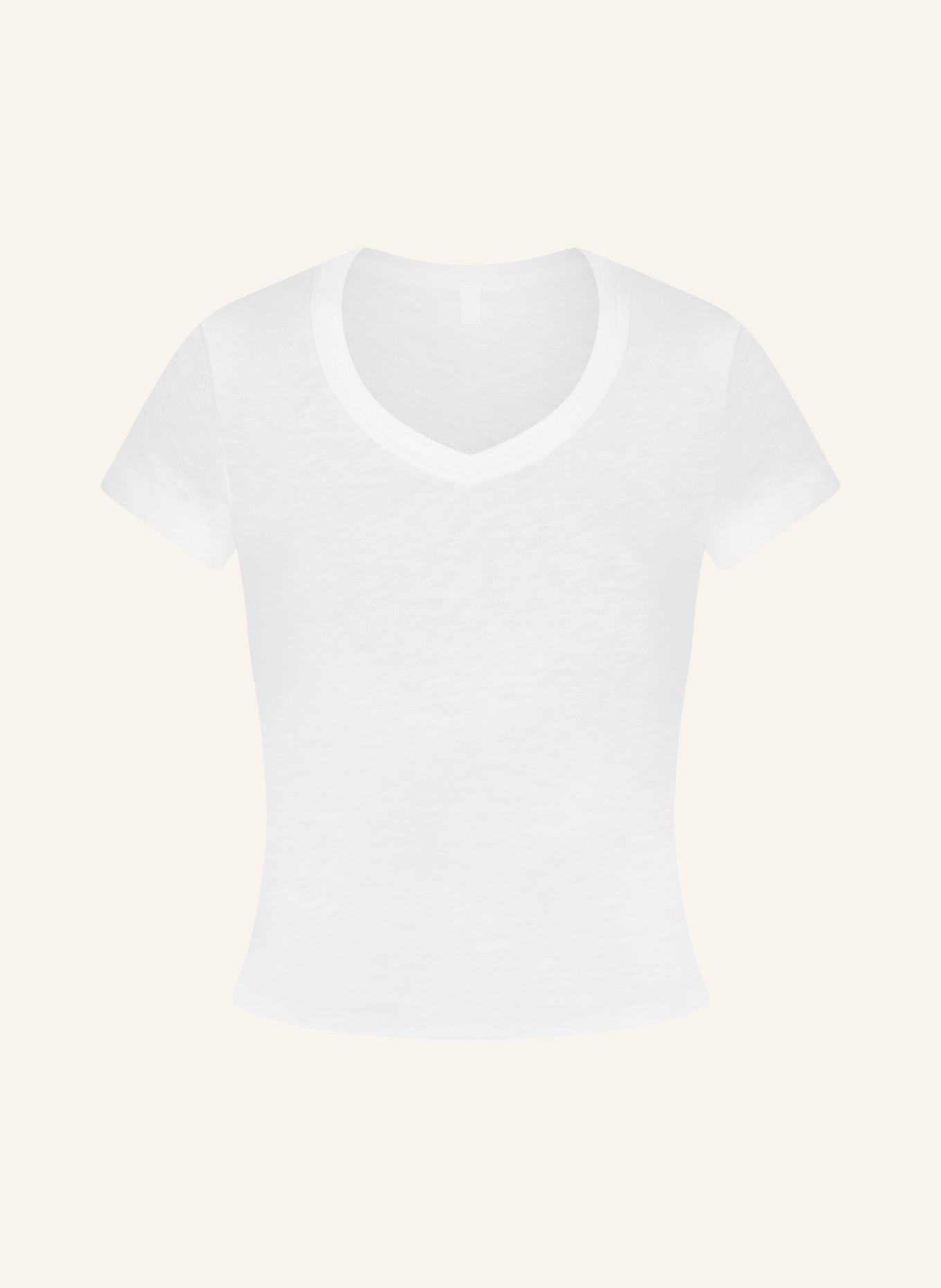 SKIMS Lounge Shirt WORN IN: SNOW