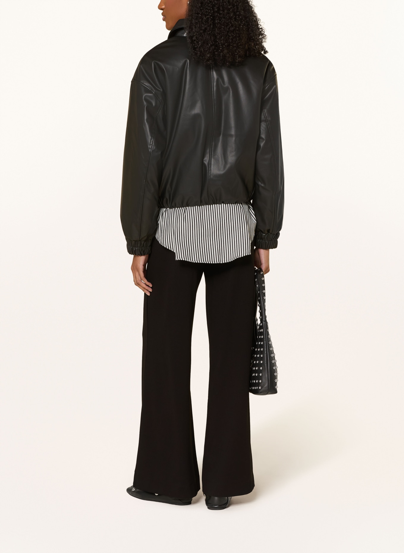 ARMEDANGELS Marlenehose: SCHWARZ
