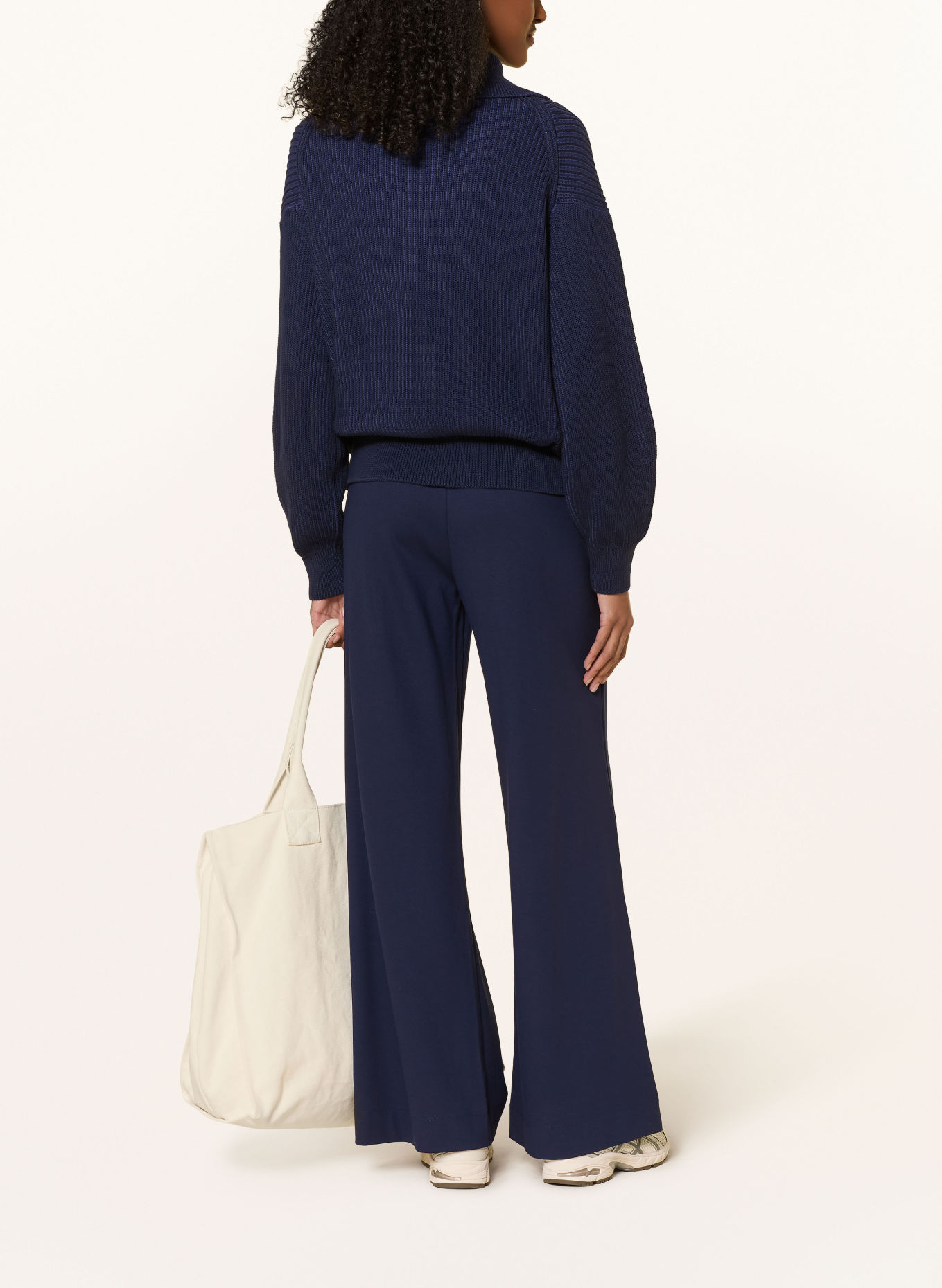 ARMEDANGELS Marlene-broek: DONKERBLAUW