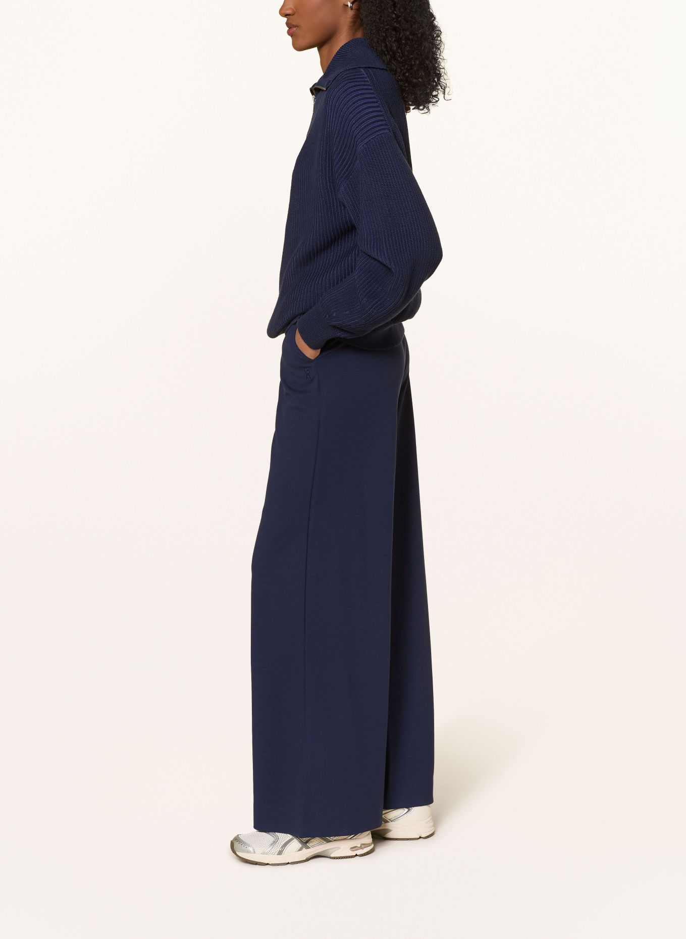 ARMEDANGELS Marlene-broek: DONKERBLAUW