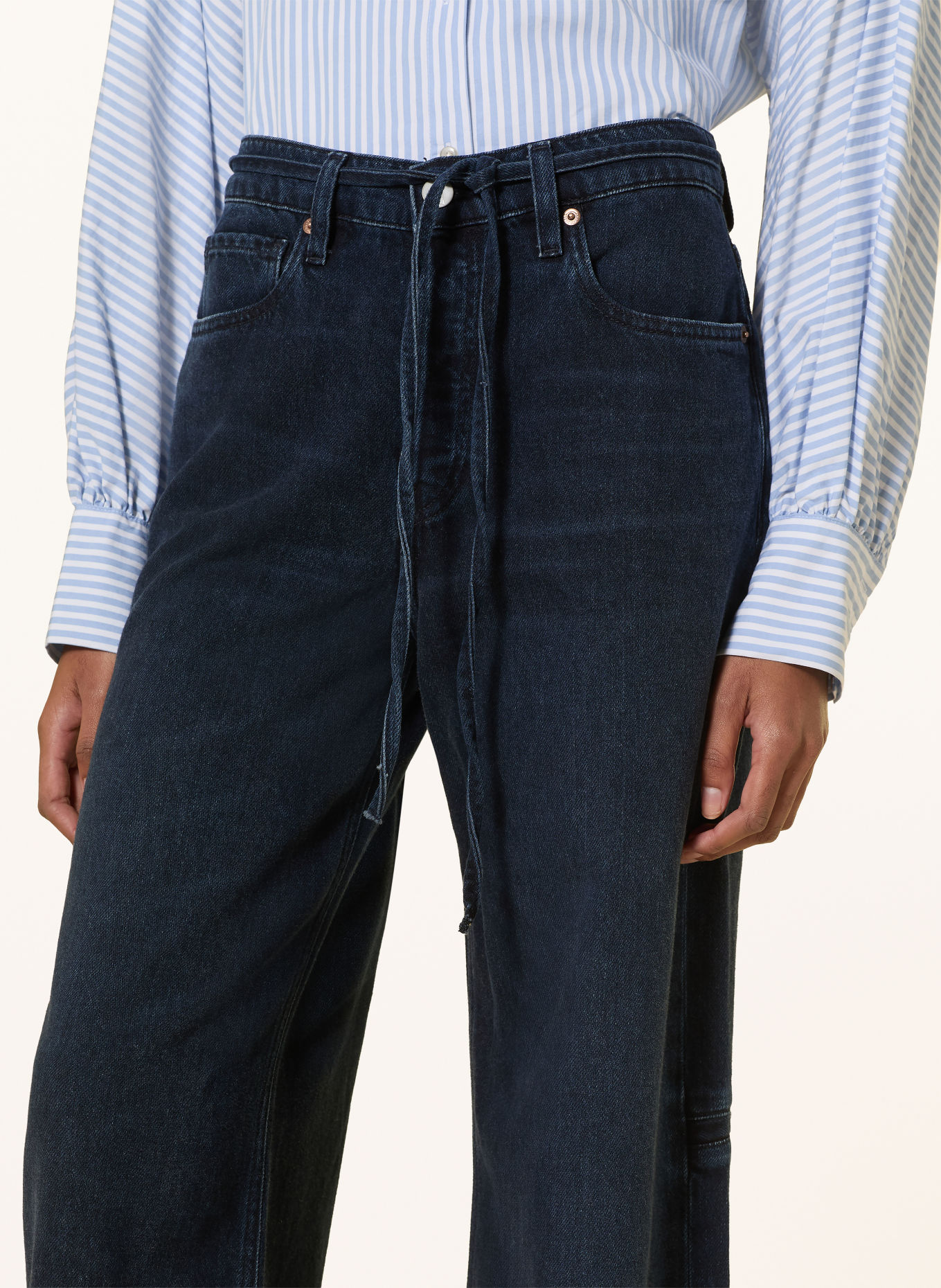 ARMEDANGELS Wide-Leg Jeans ASTRAEAAS: 3701 fluid ink