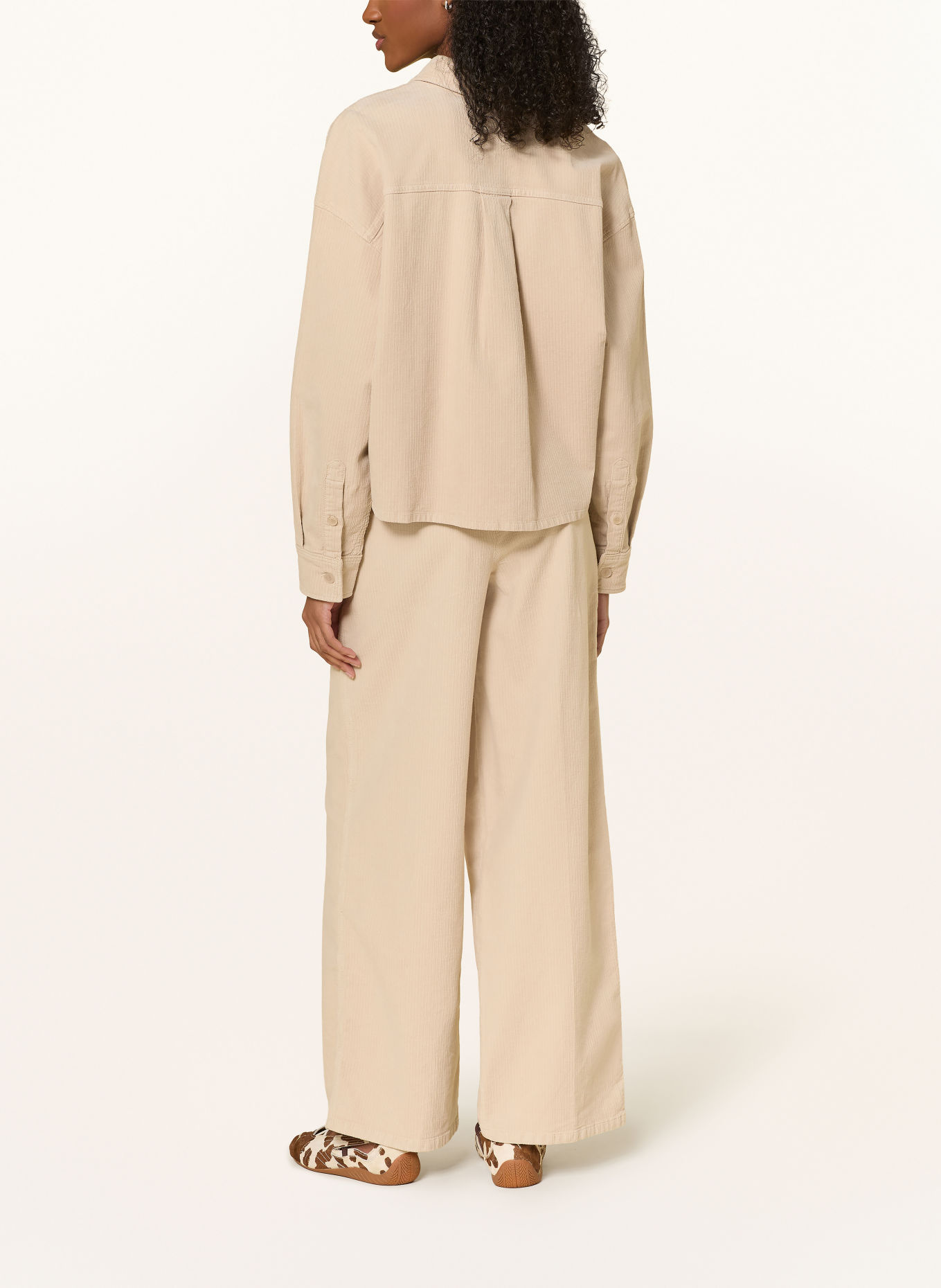 ARMEDANGELS Hemdbluse NALAANI aus Cord: CAMEL