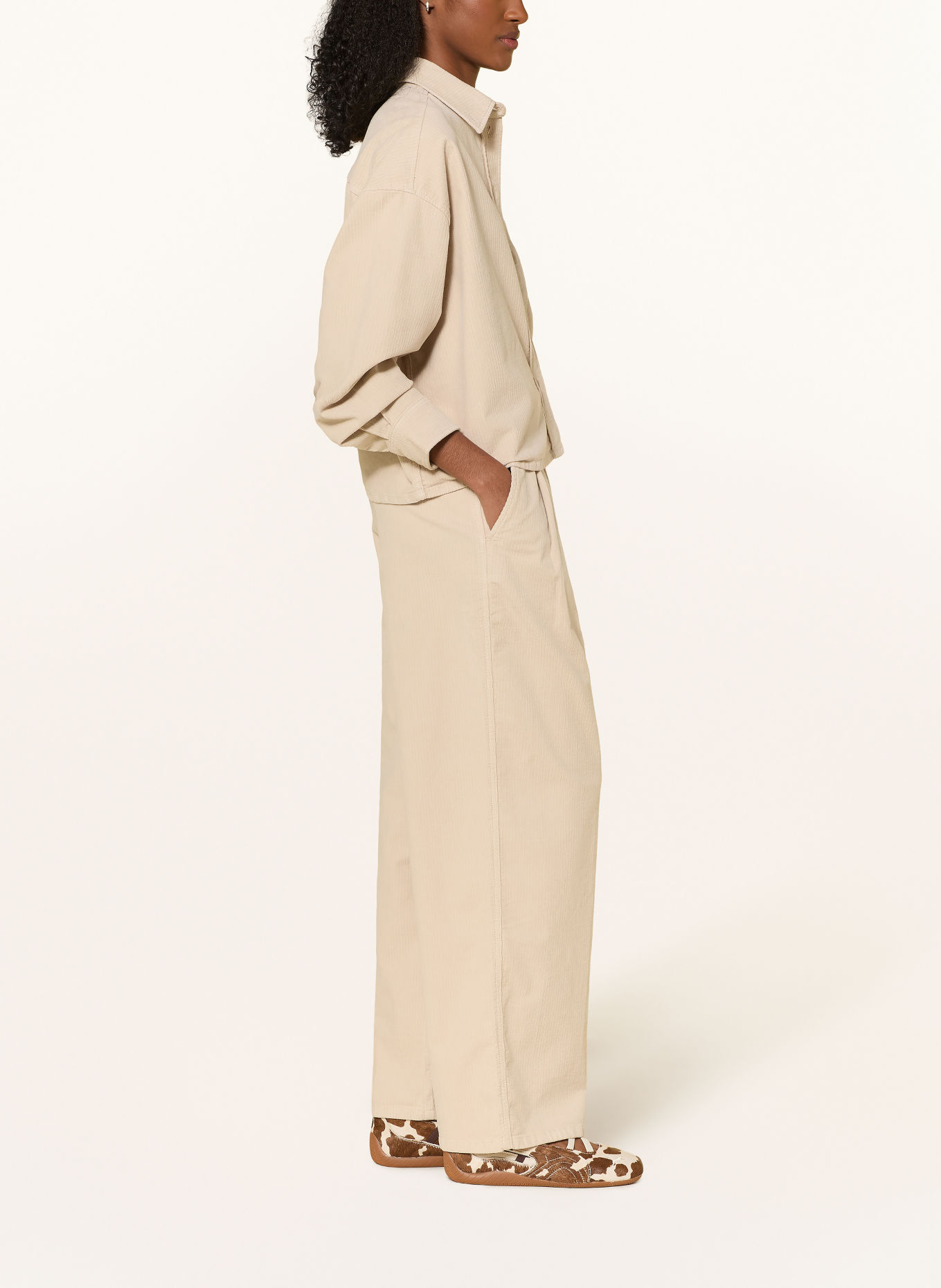 ARMEDANGELS Marlene-broek van corduroy: BEIGE