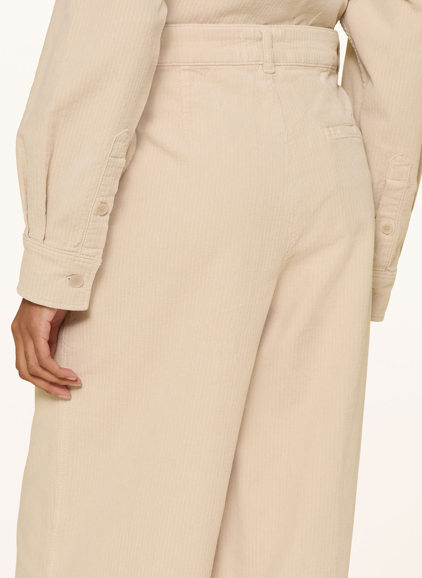 ARMEDANGELS Marlene-broek van corduroy: BEIGE