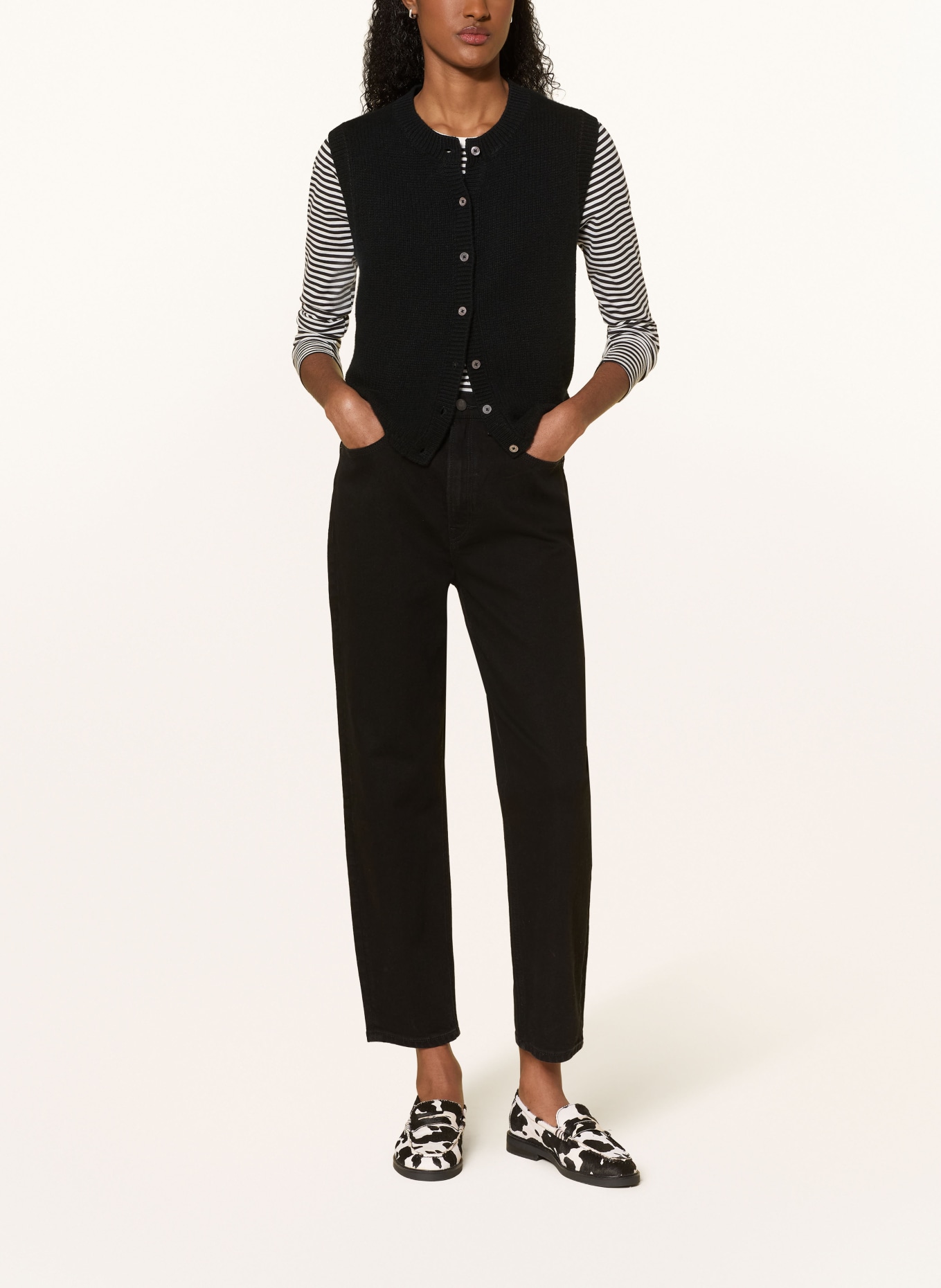 ARMEDANGELS Dżinsy typu mom jeans MAIRAA: 105 BLACK