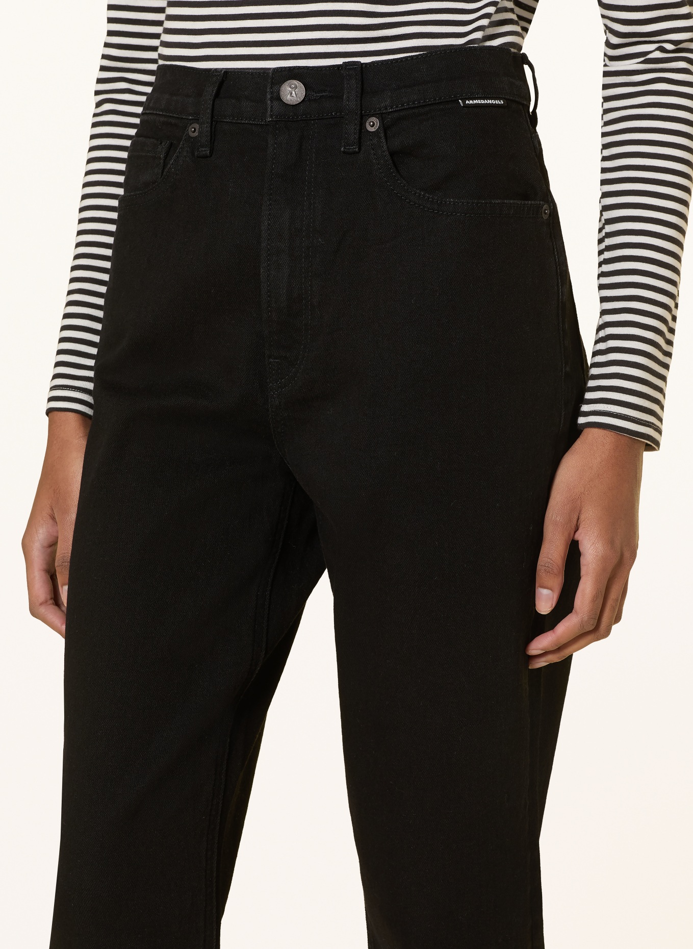 ARMEDANGELS Dżinsy typu mom jeans MAIRAA: 105 BLACK