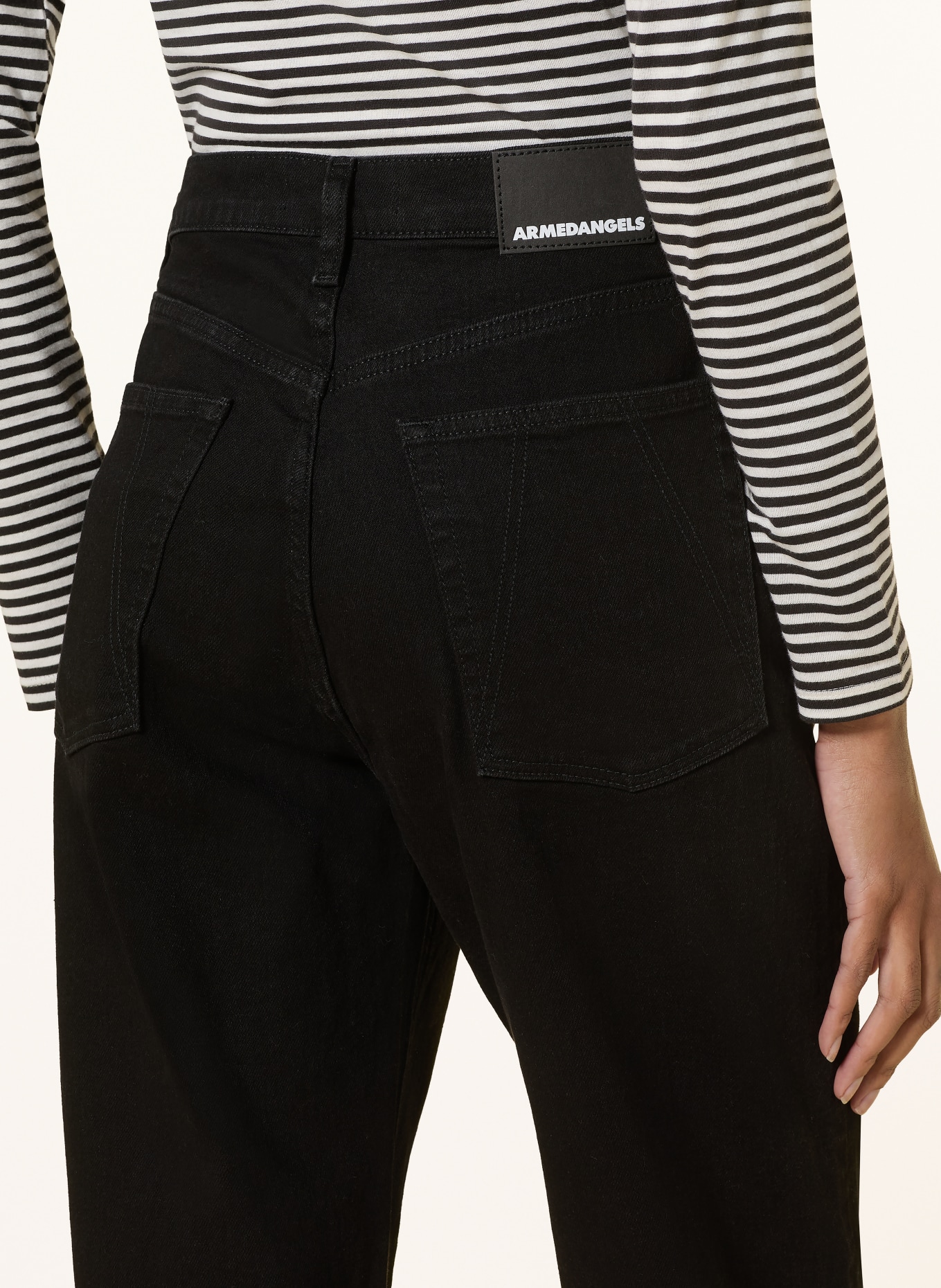 ARMEDANGELS Dżinsy typu mom jeans MAIRAA: 105 BLACK