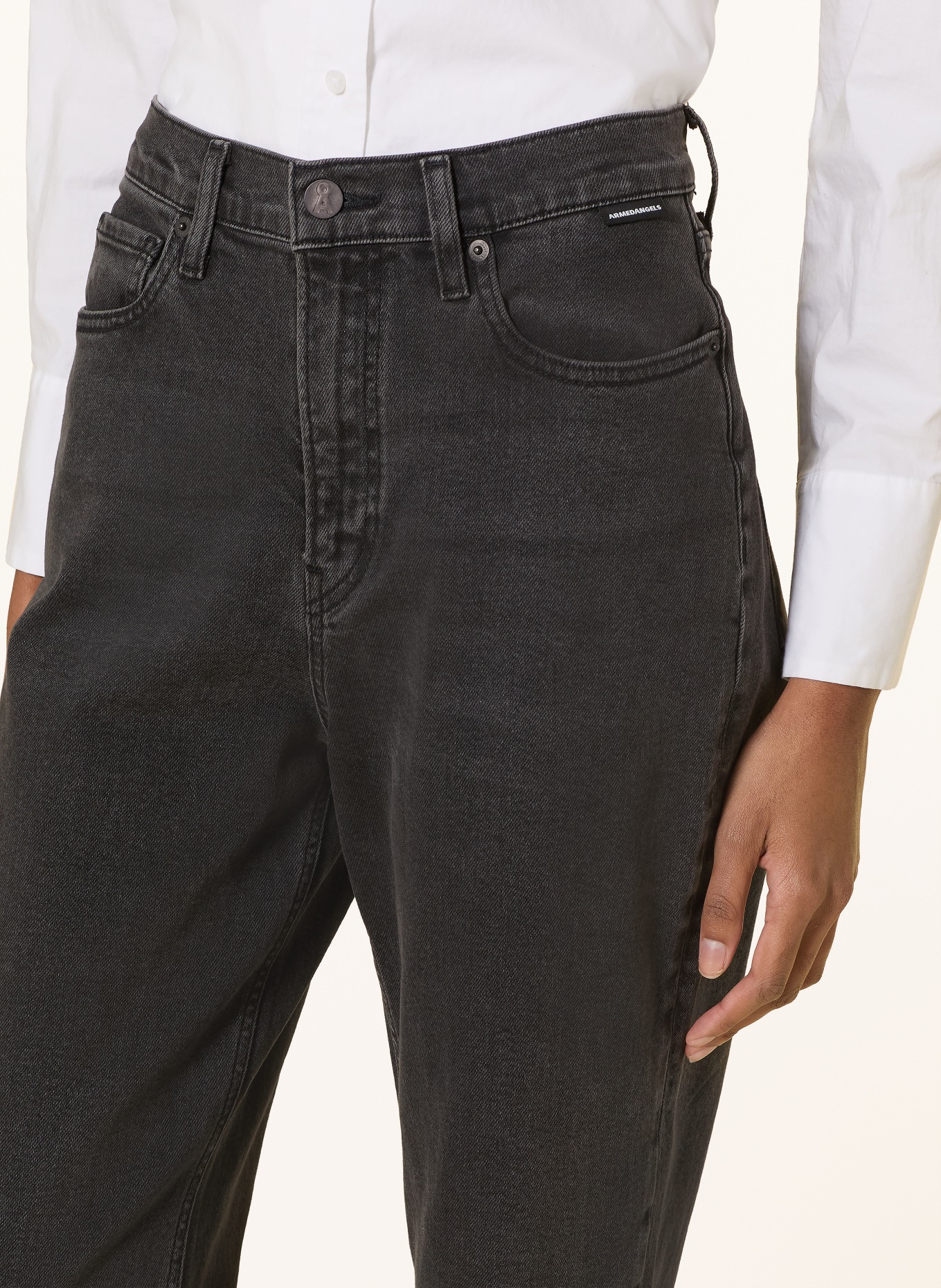 ARMEDANGELS Dżinsy typu mom jeans MAIRAA: 2122 ebony