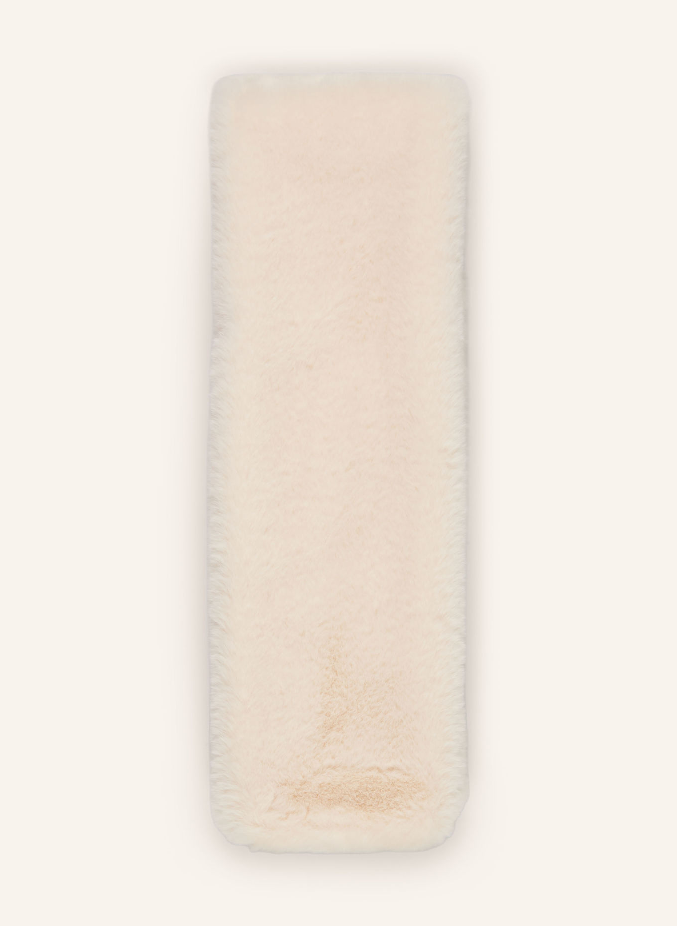 darling harbour Faux fur scarf: OFFWHITE
