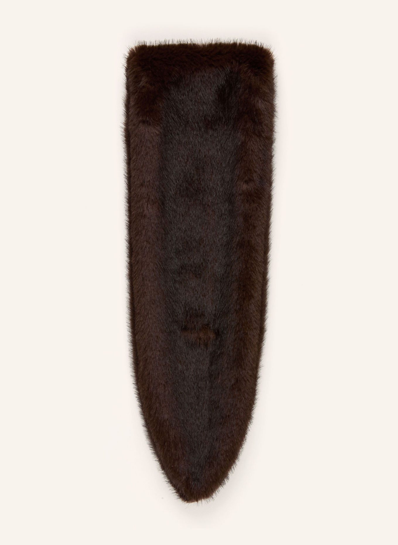 darling harbour Faux fur scarf: BROWN