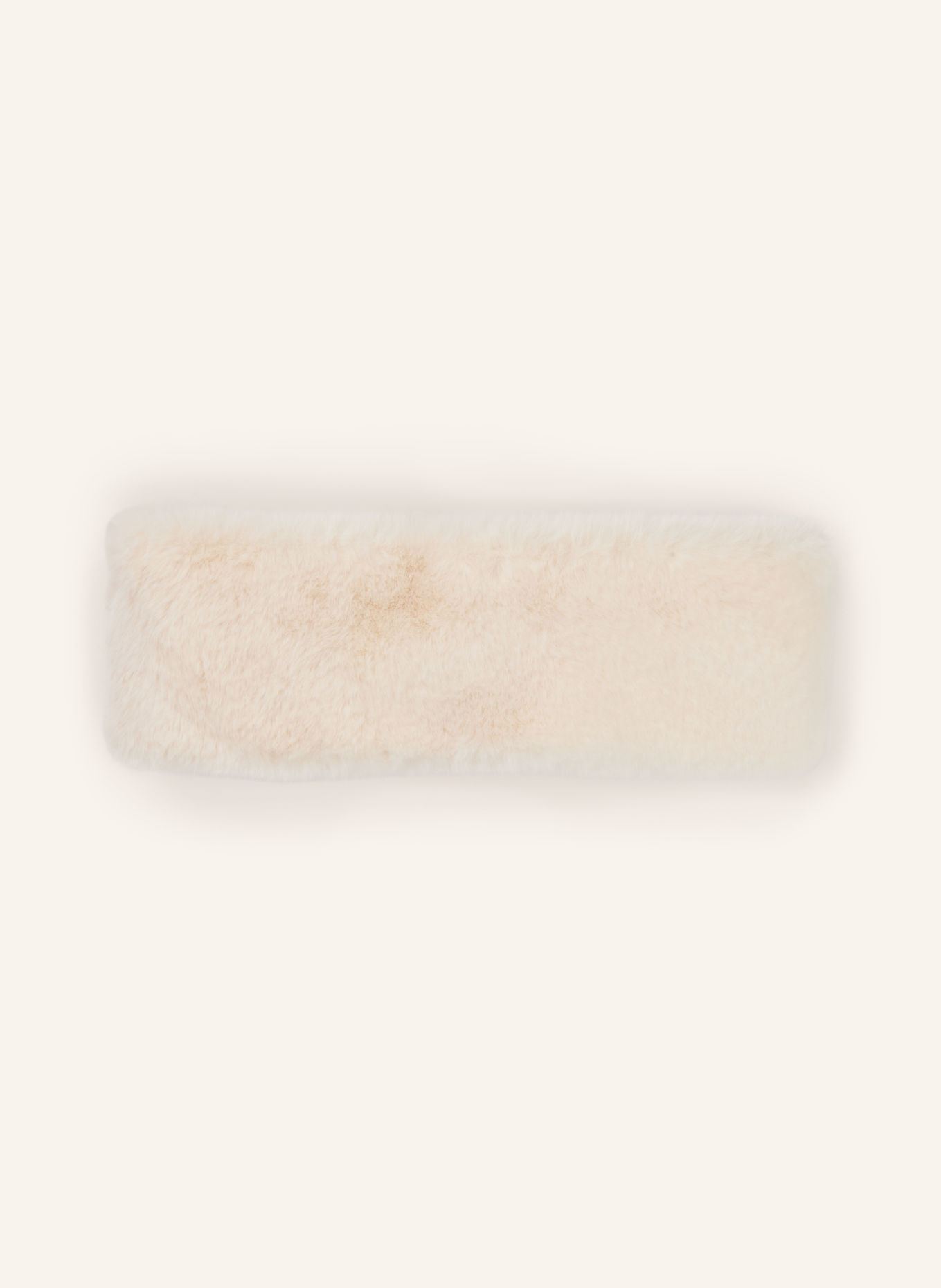 darling harbour Bandeau en fausse fourrure: OFFWHITE