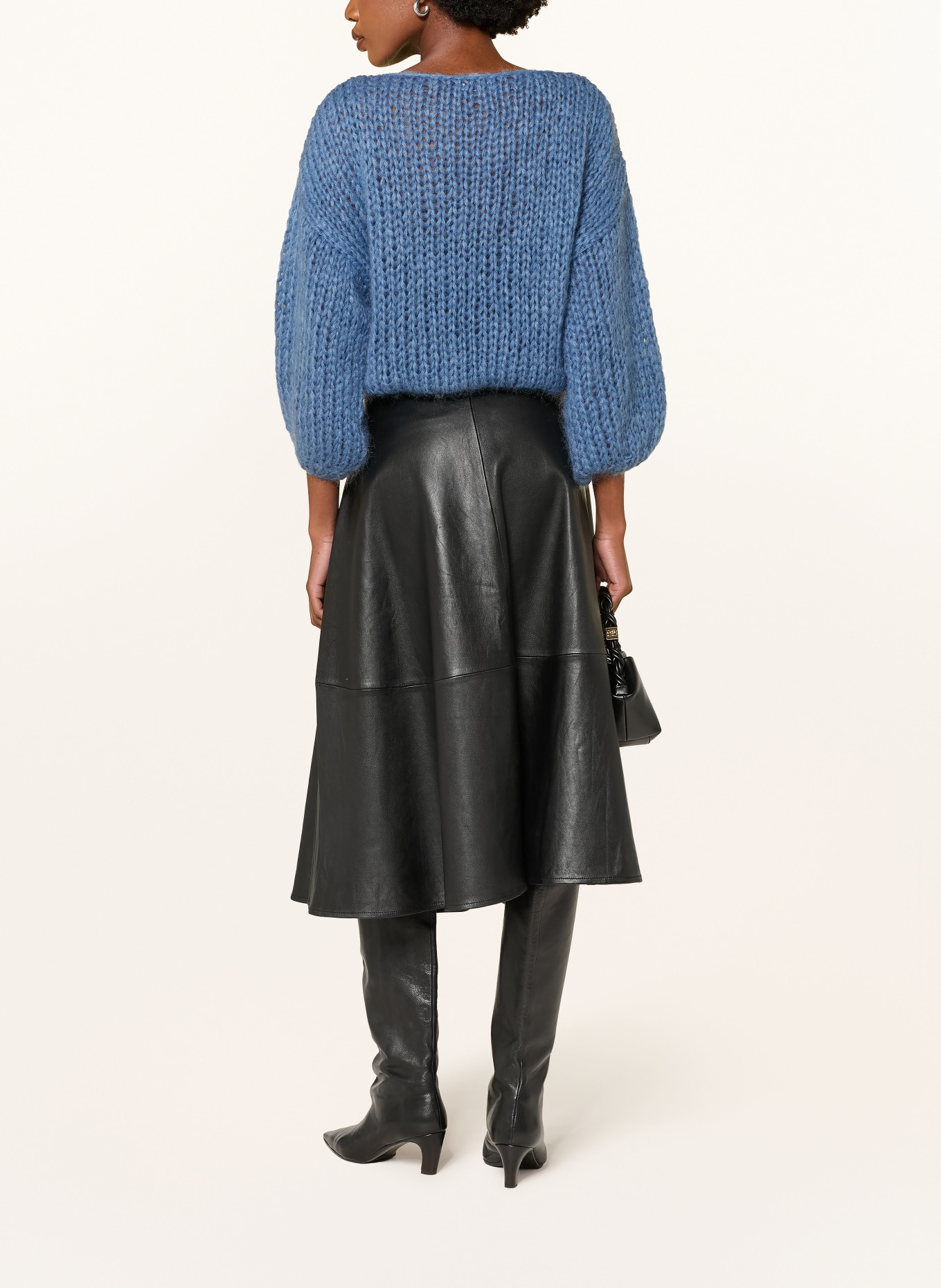 MAIAMI Pullover mit Mohair: BLAU