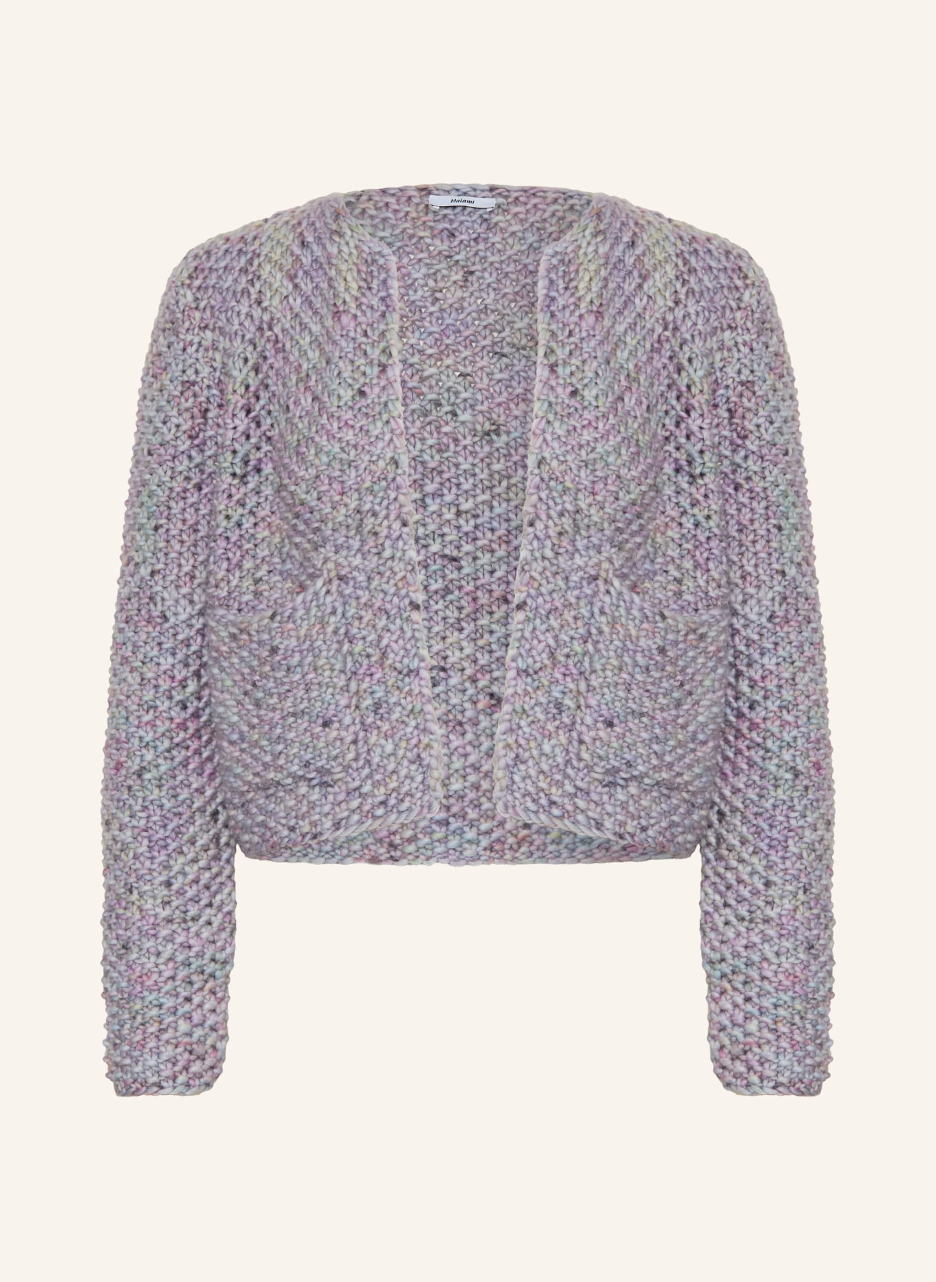 MAIAMI Knitted cover: PURPLE / MINT / LIGHT BLUE