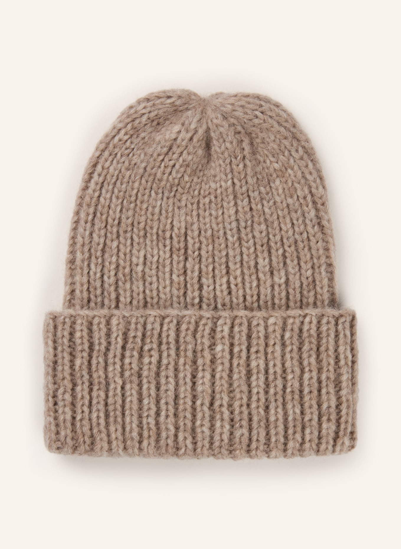 MAIAMI Mütze mit Alpaka: BEIGE