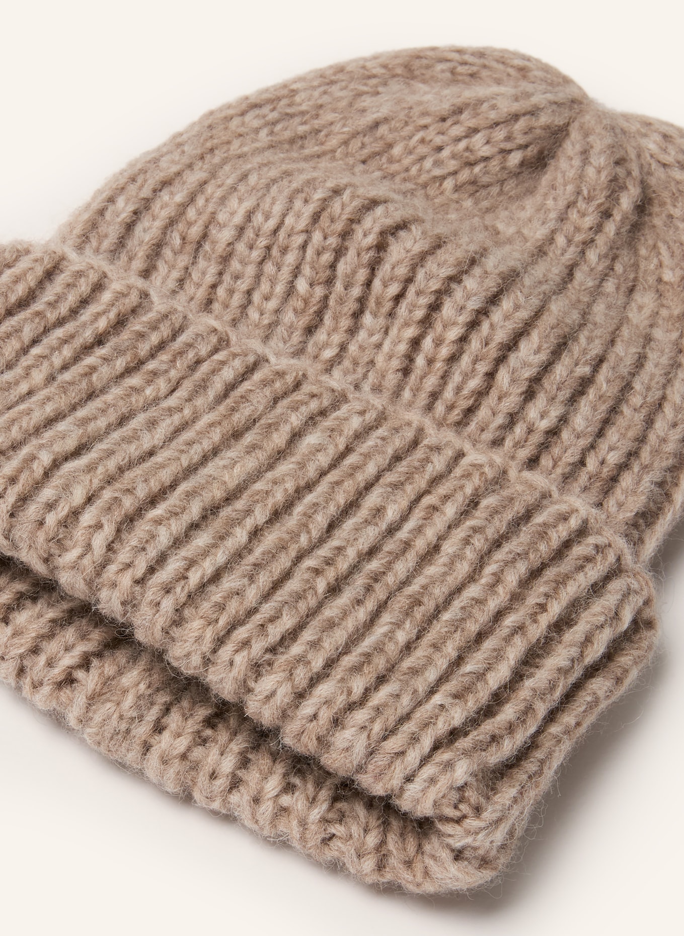 MAIAMI Mütze mit Alpaka: BEIGE