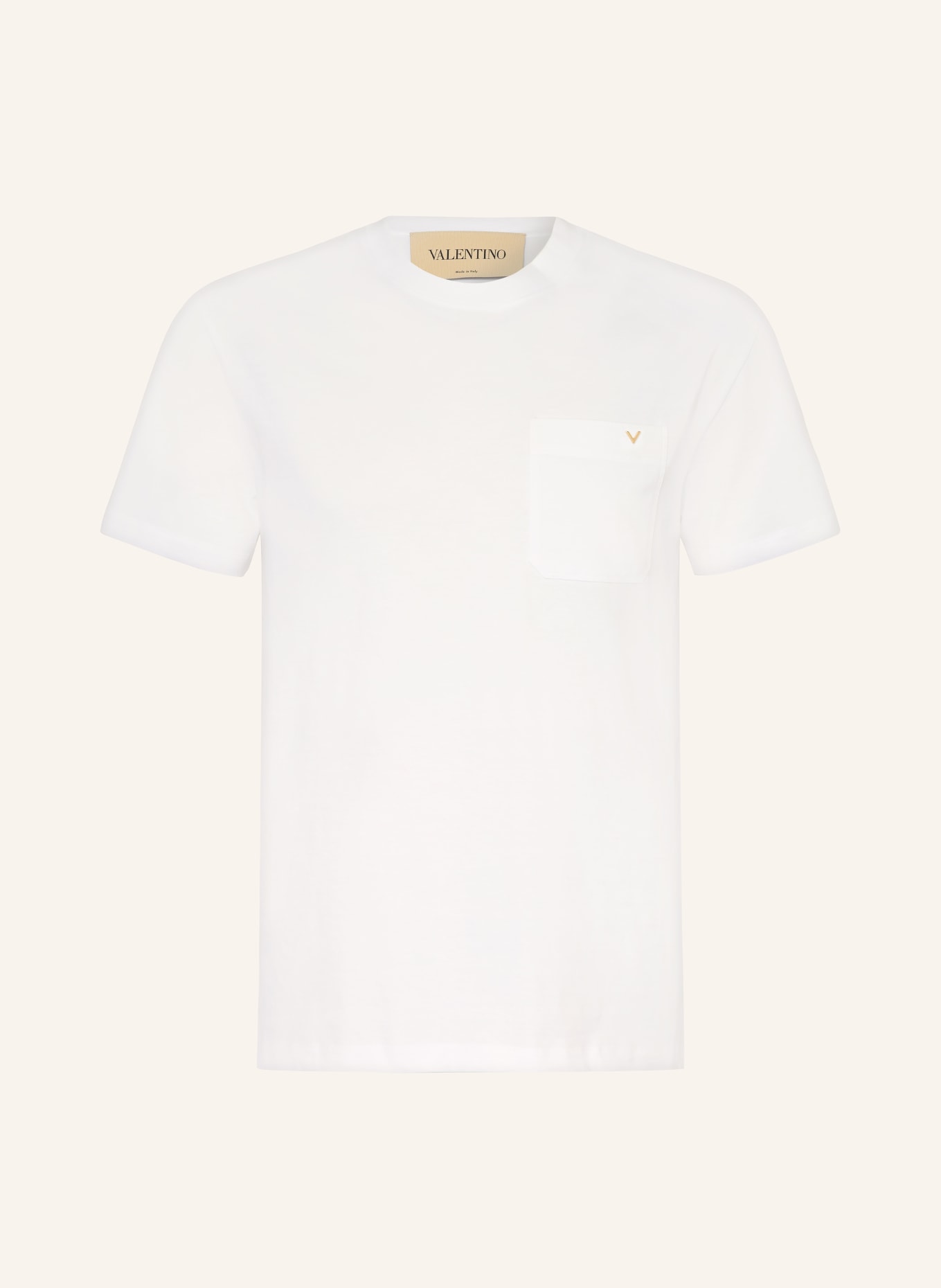 VALENTINO T-shirt VGOLD: WIT