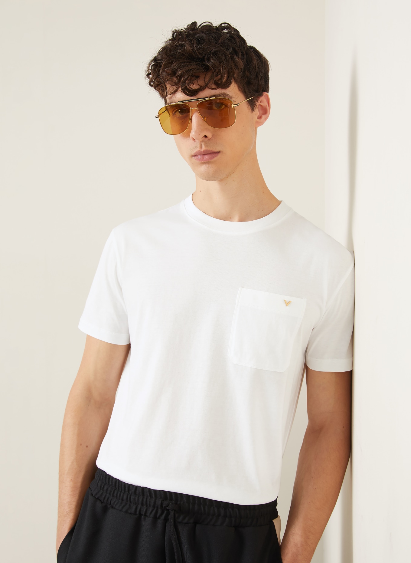 VALENTINO T-shirt VGOLD: WIT