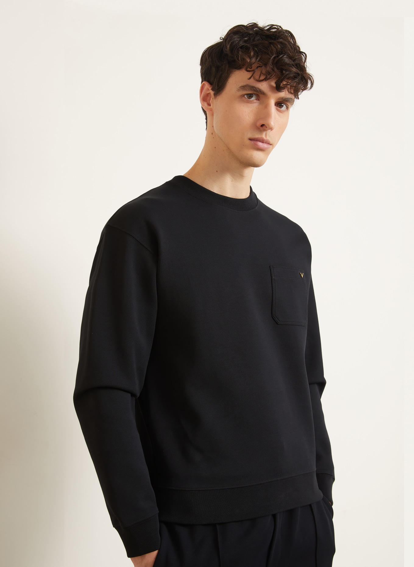 VALENTINO Sweatshirt FELPA: ZWART