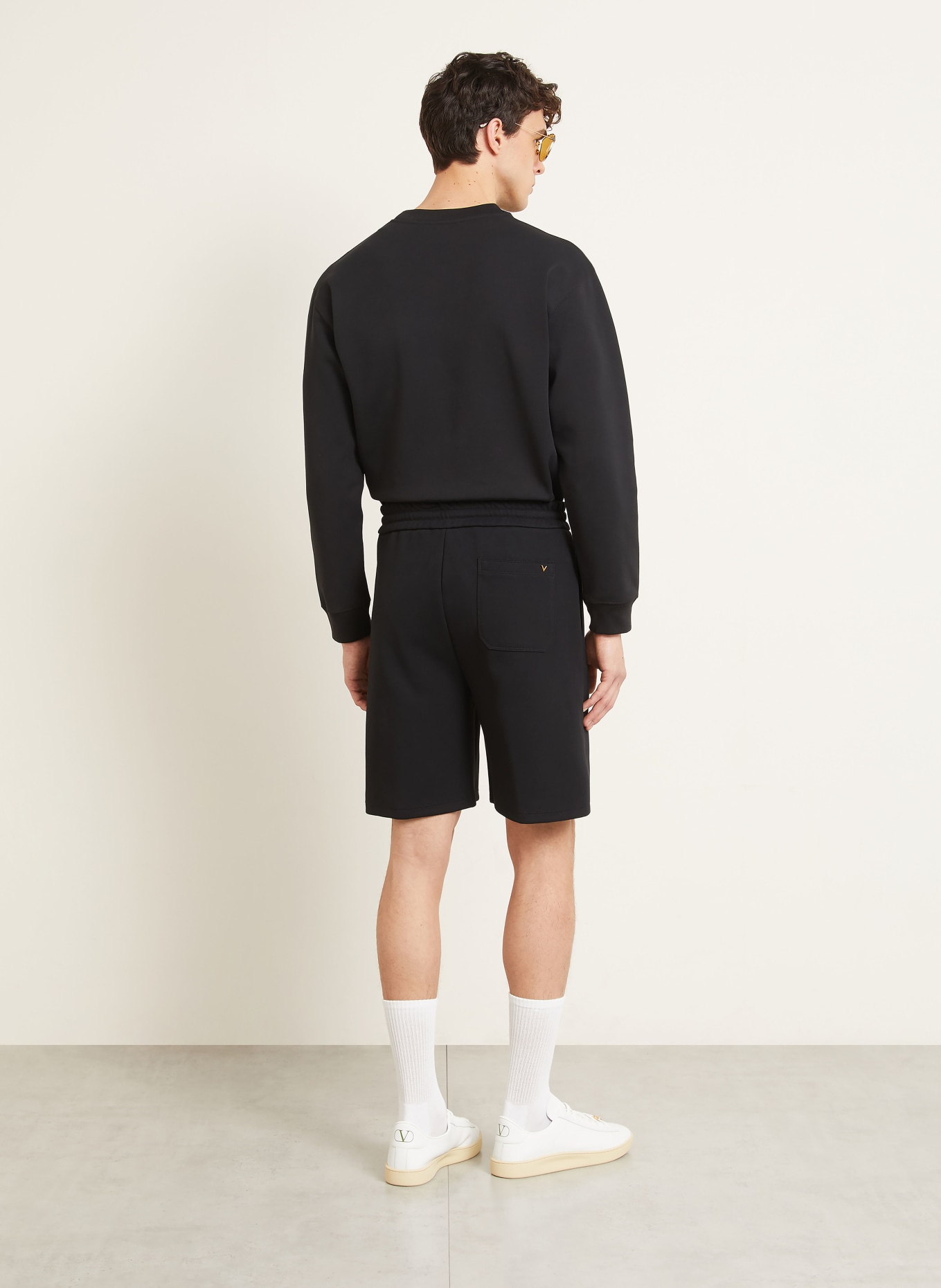 VALENTINO Korte broek VGOLD: ZWART