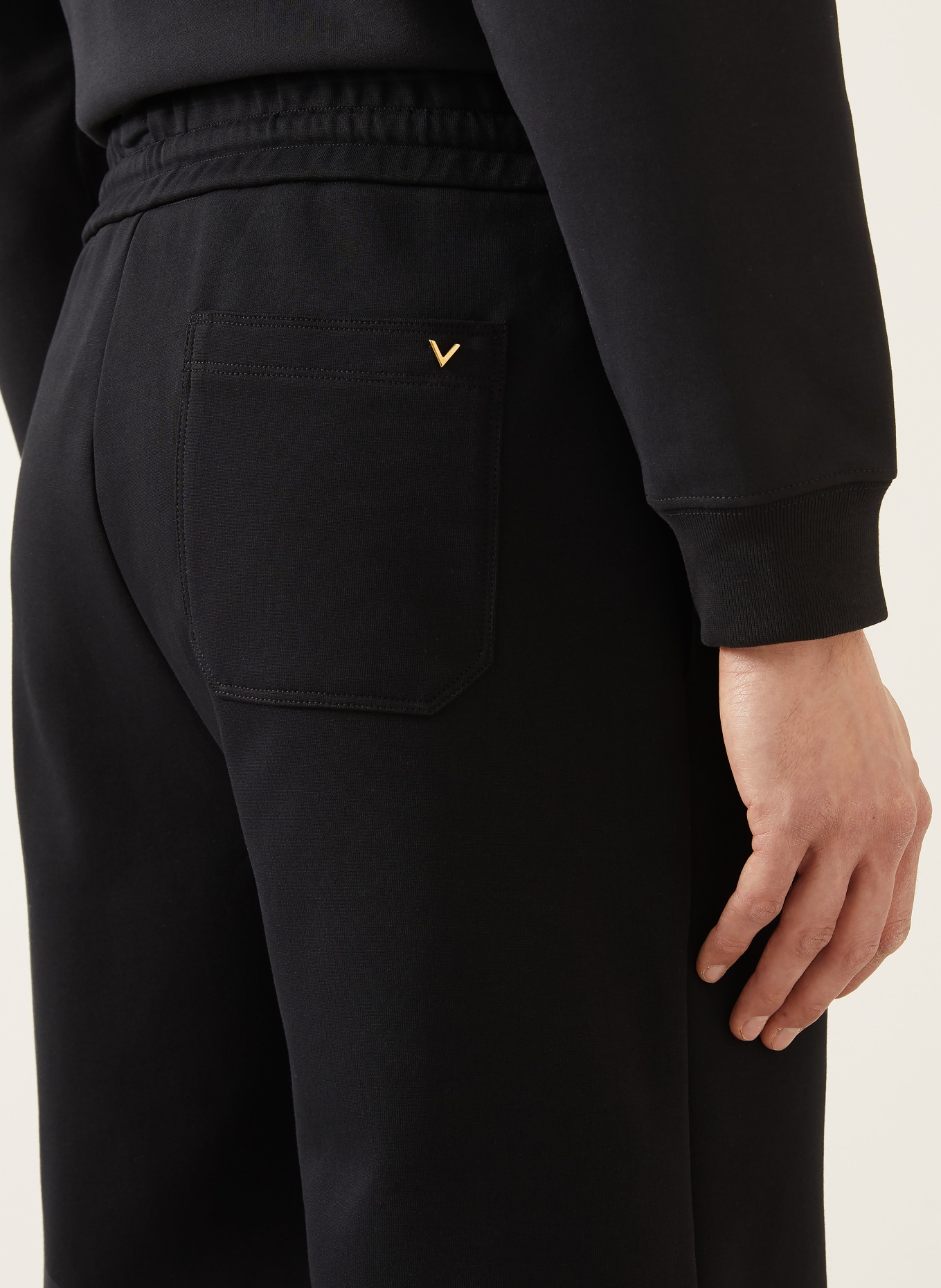 VALENTINO Korte broek VGOLD: ZWART