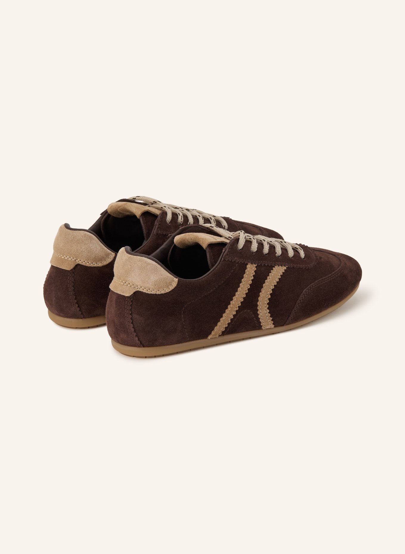 KENNEL & SCHMENGER Sneaker DROP: MØRKEBRUN / LYSEBRUN