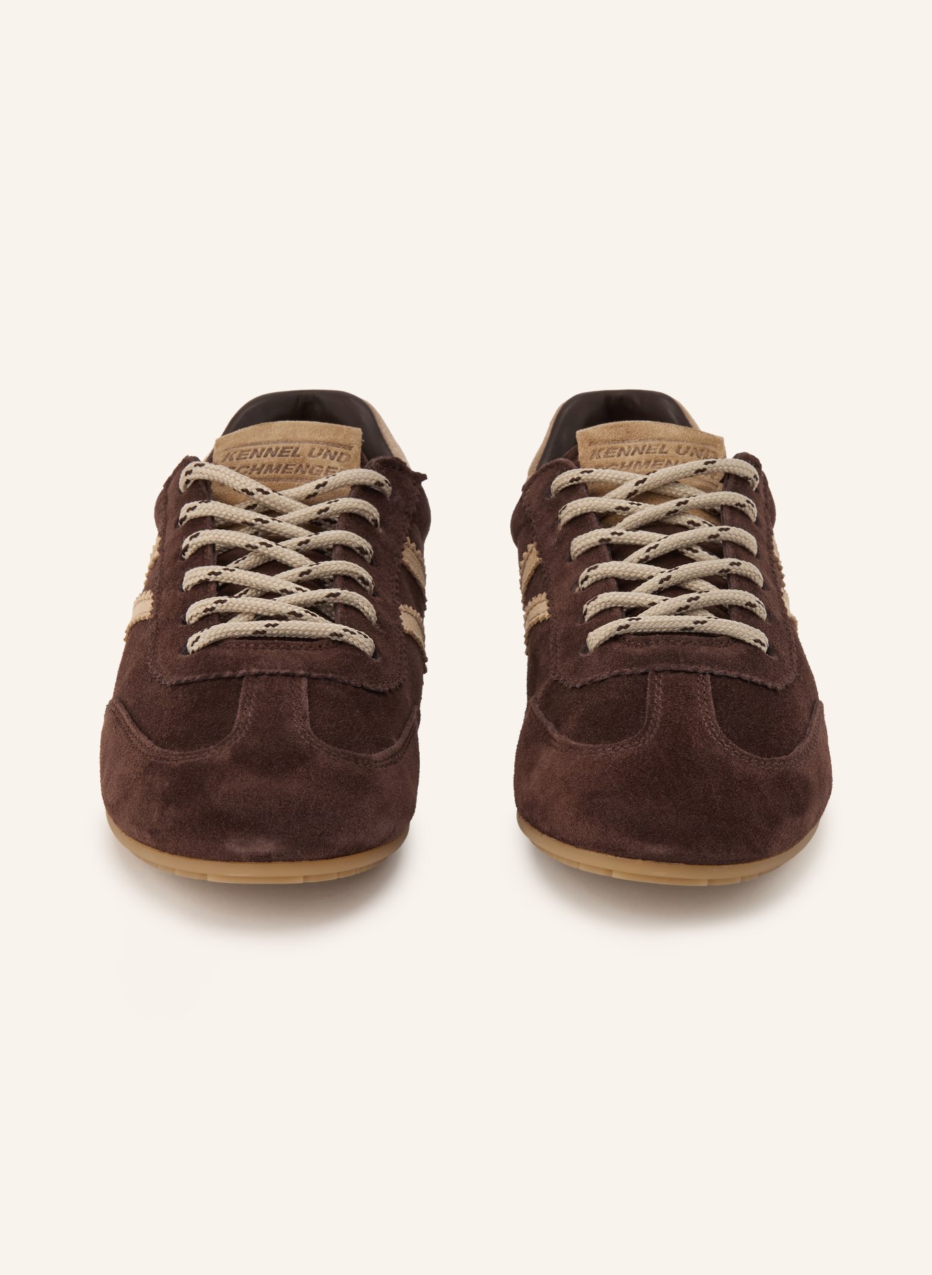 KENNEL & SCHMENGER Sneaker DROP: MØRKEBRUN / LYSEBRUN