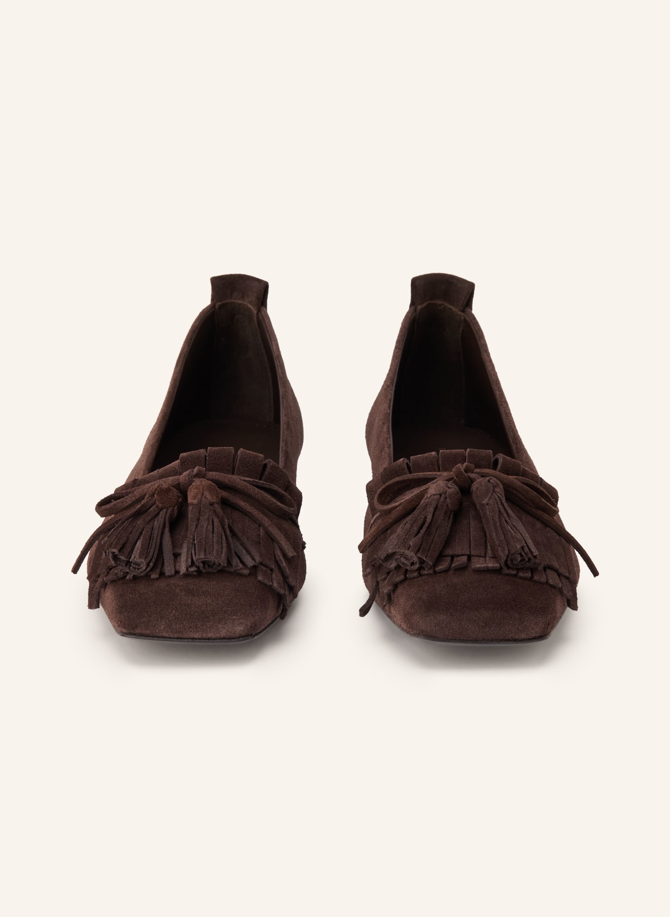 KENNEL & SCHMENGER Ballerinas LEILA: MØRKEBRUN