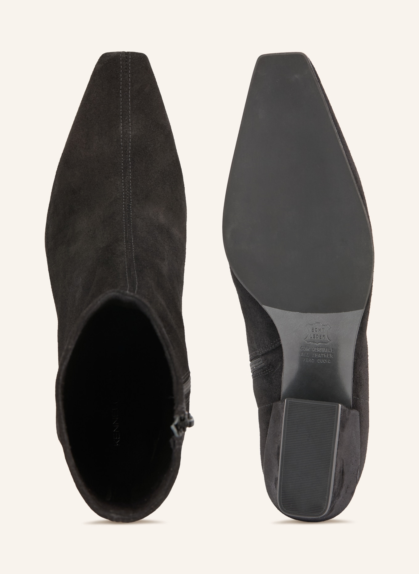 KENNEL & SCHMENGER NYLA Ankle Boots: BLACK