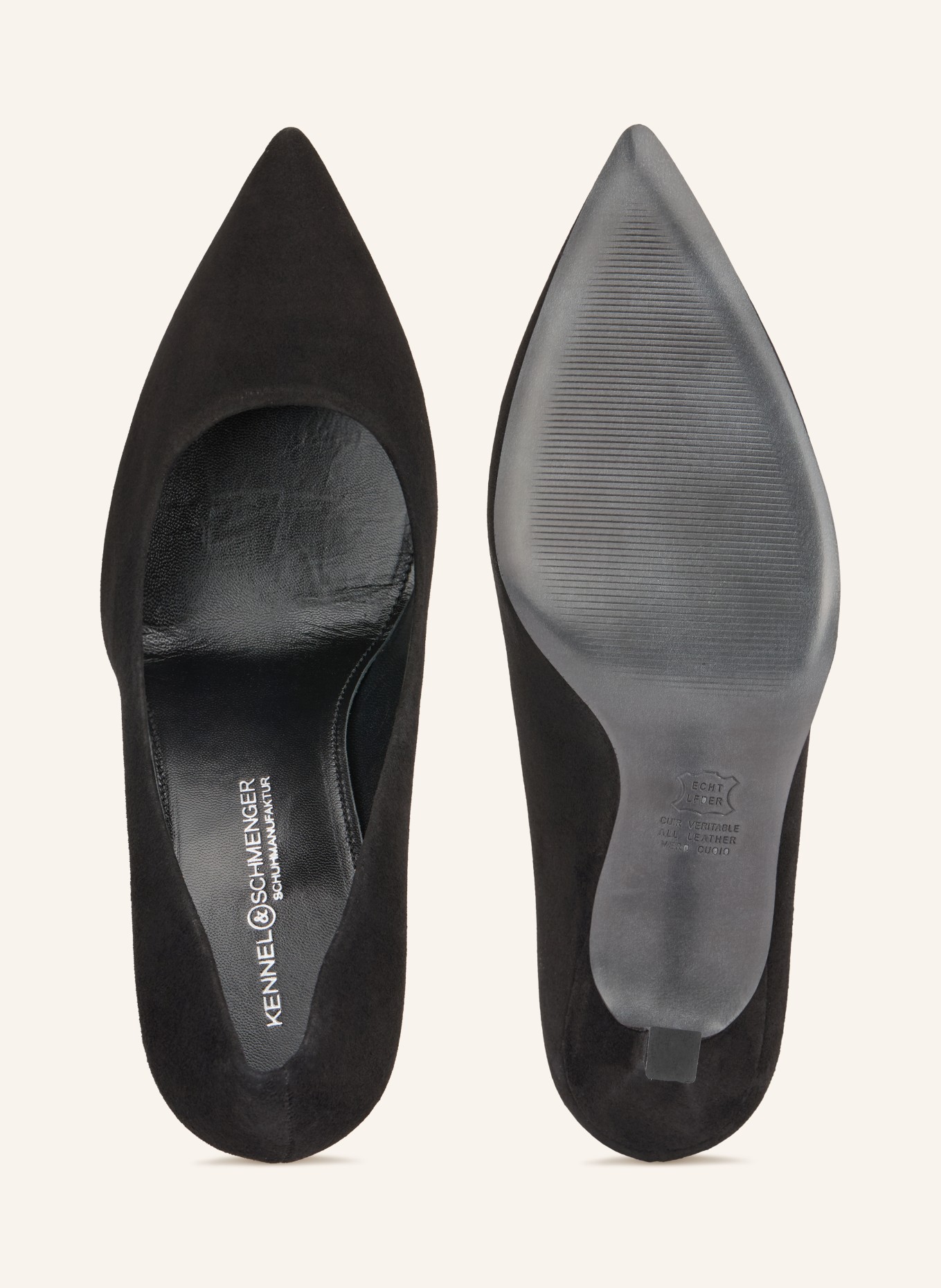 KENNEL & SCHMENGER Pantofi cu toc VERA: NEGRU