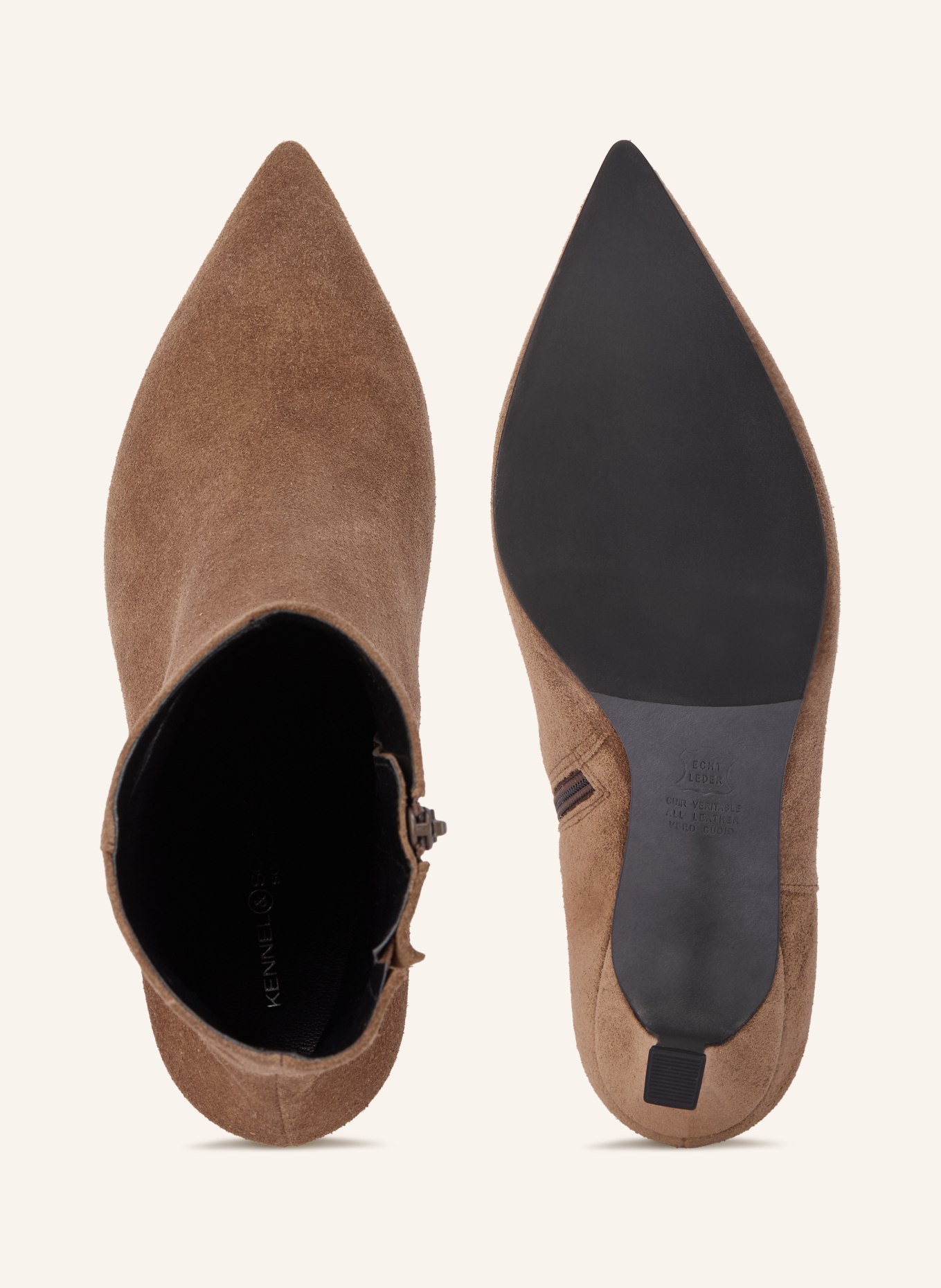 KENNEL & SCHMENGER ELLIE Ankle Boots: TAUPE