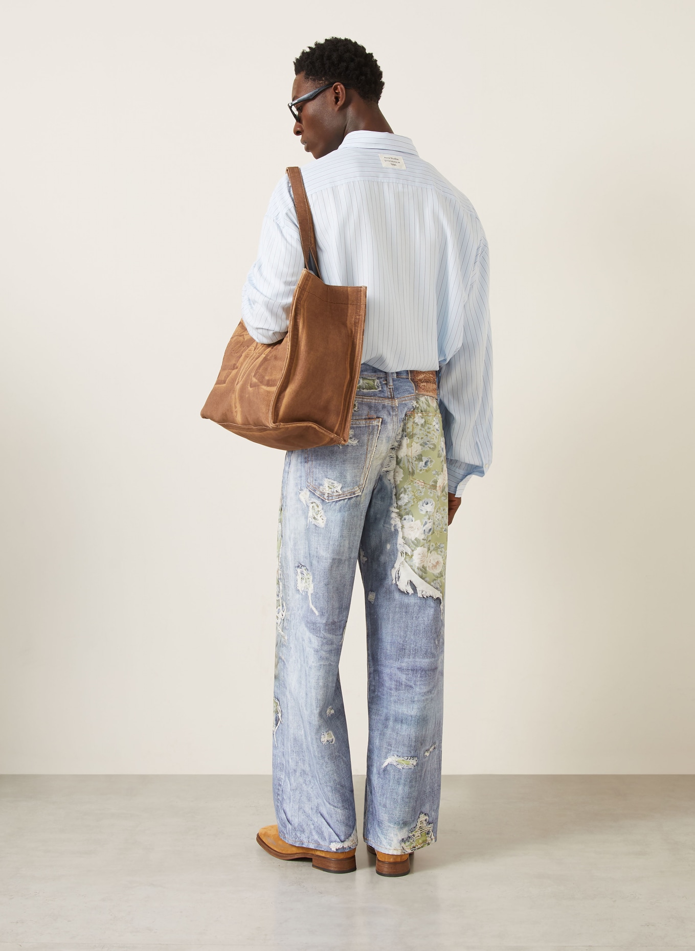 Acne Studios Džíny Regular Fit: AFY BLUE/GREEN