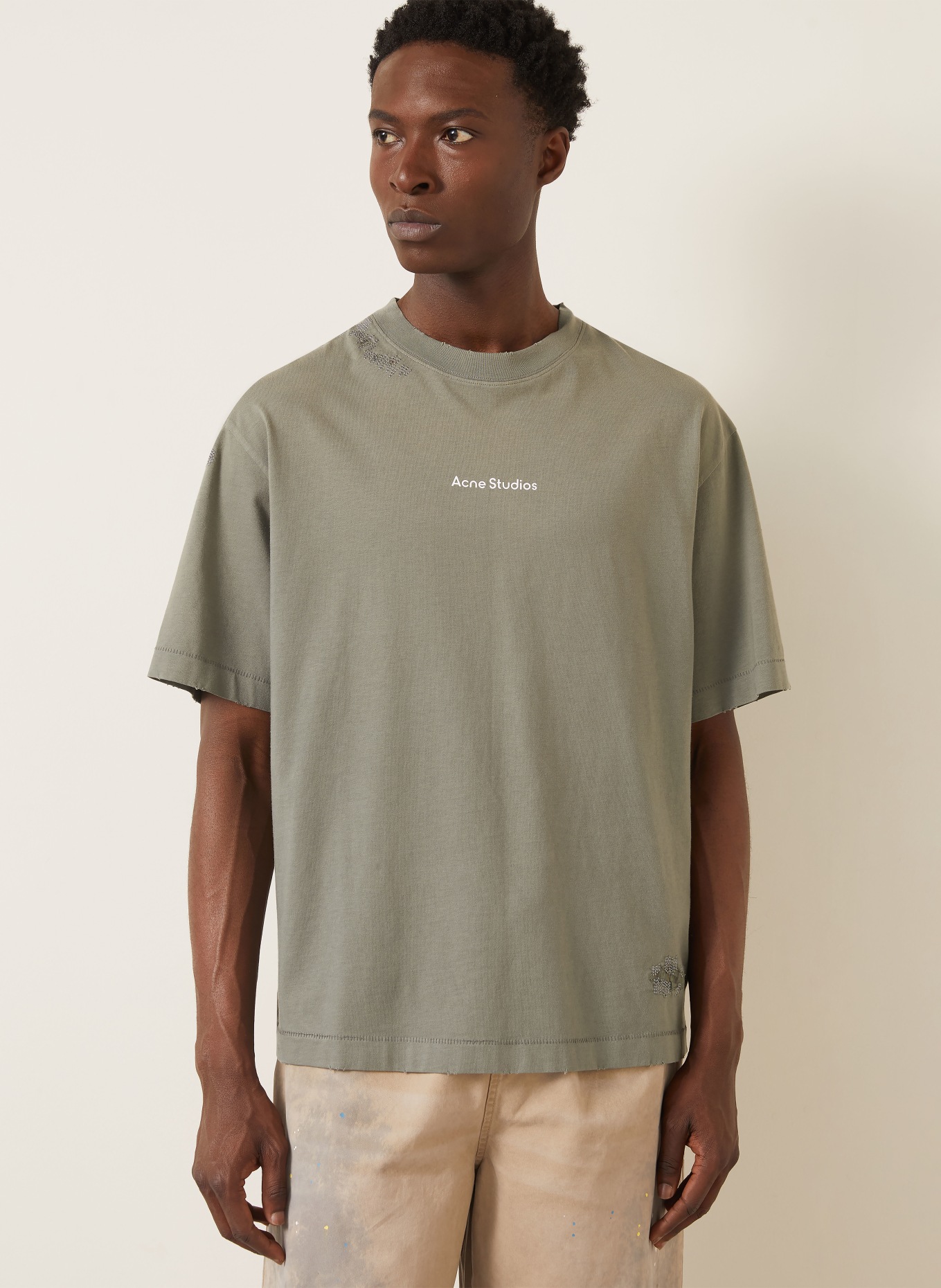 Acne Studios T-shirt: KHAKI