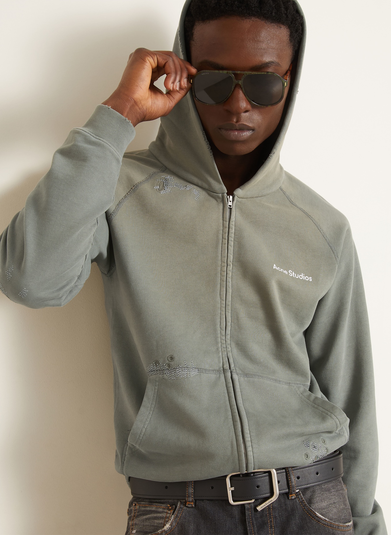 Acne Studios Sweatshirt: KHAKI