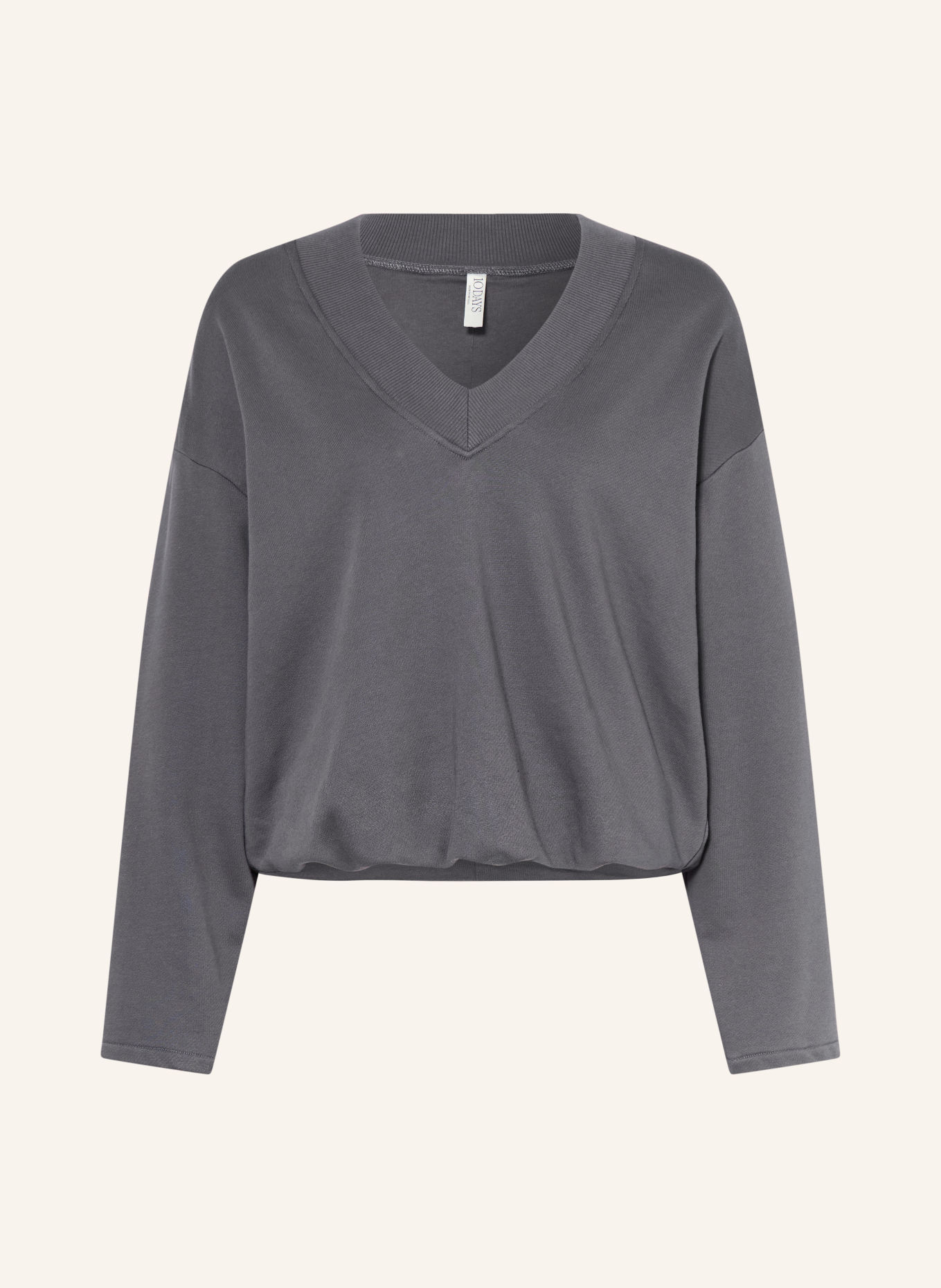 10DAYS Sweatshirt: DARK GRAY