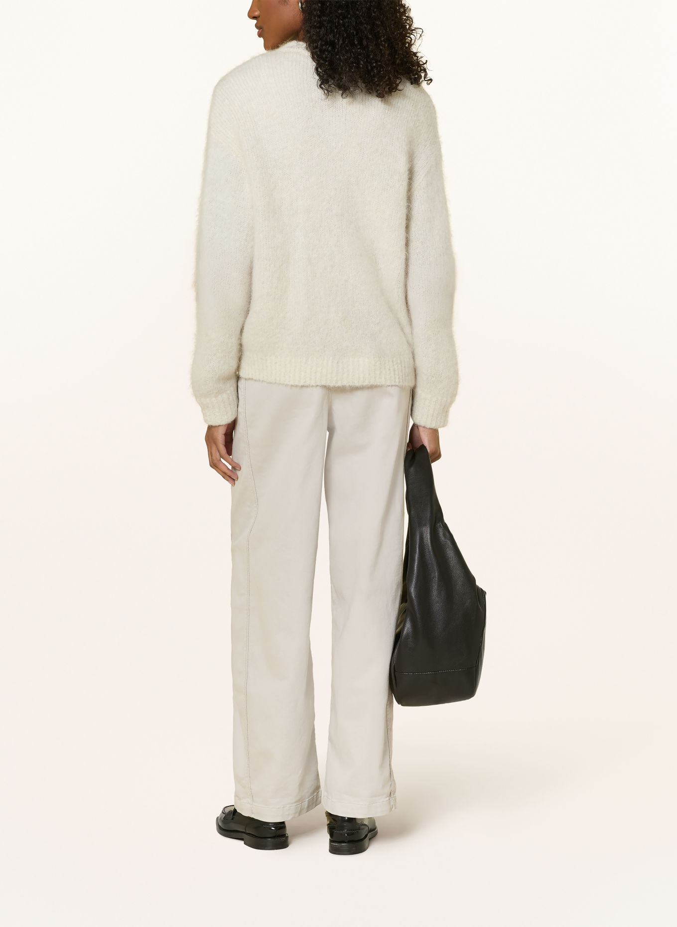 10DAYS Broek in joggingstijl: LICHTGRIJS