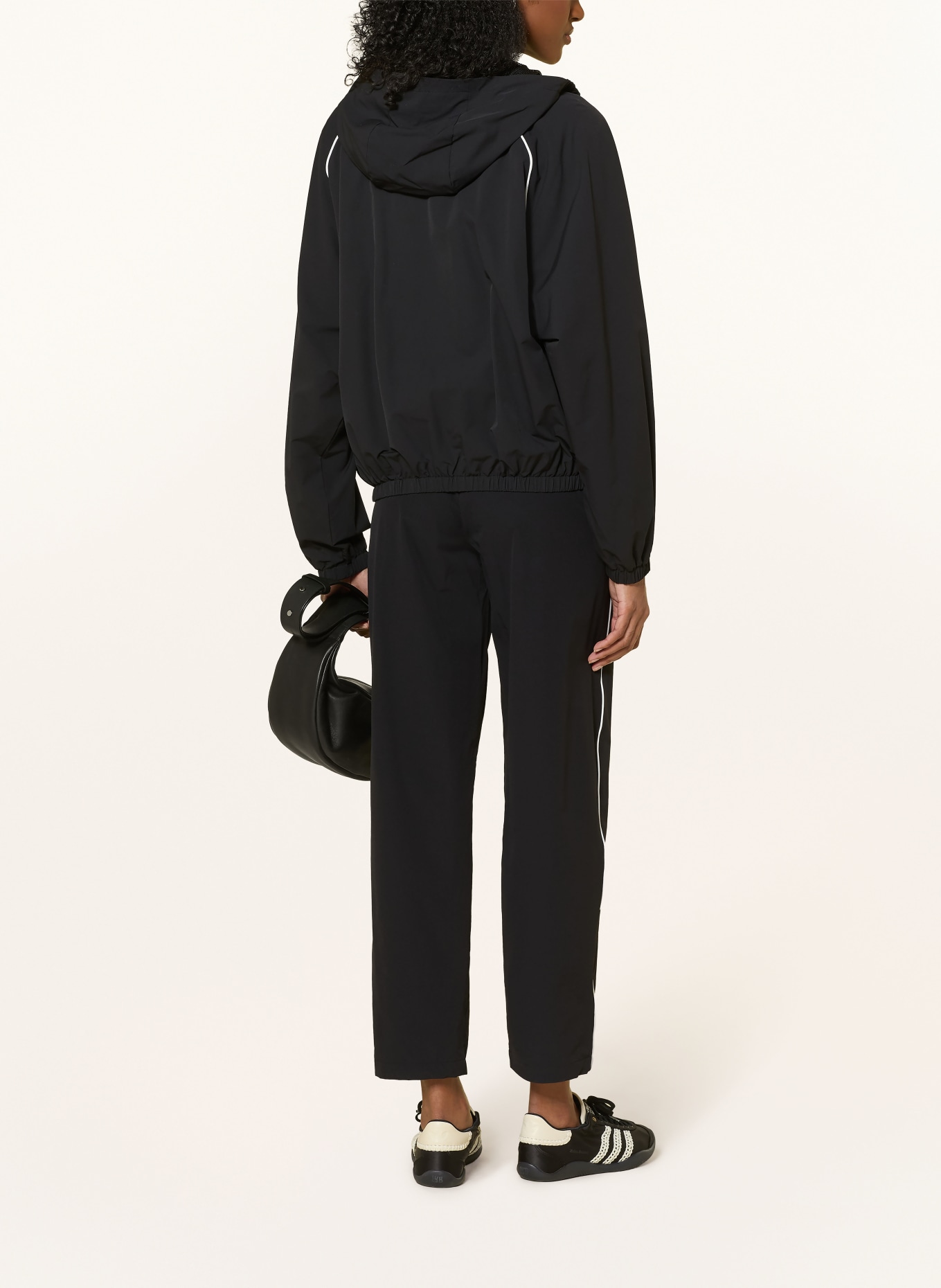 10DAYS Veste technique: NOIR / ÉCRU